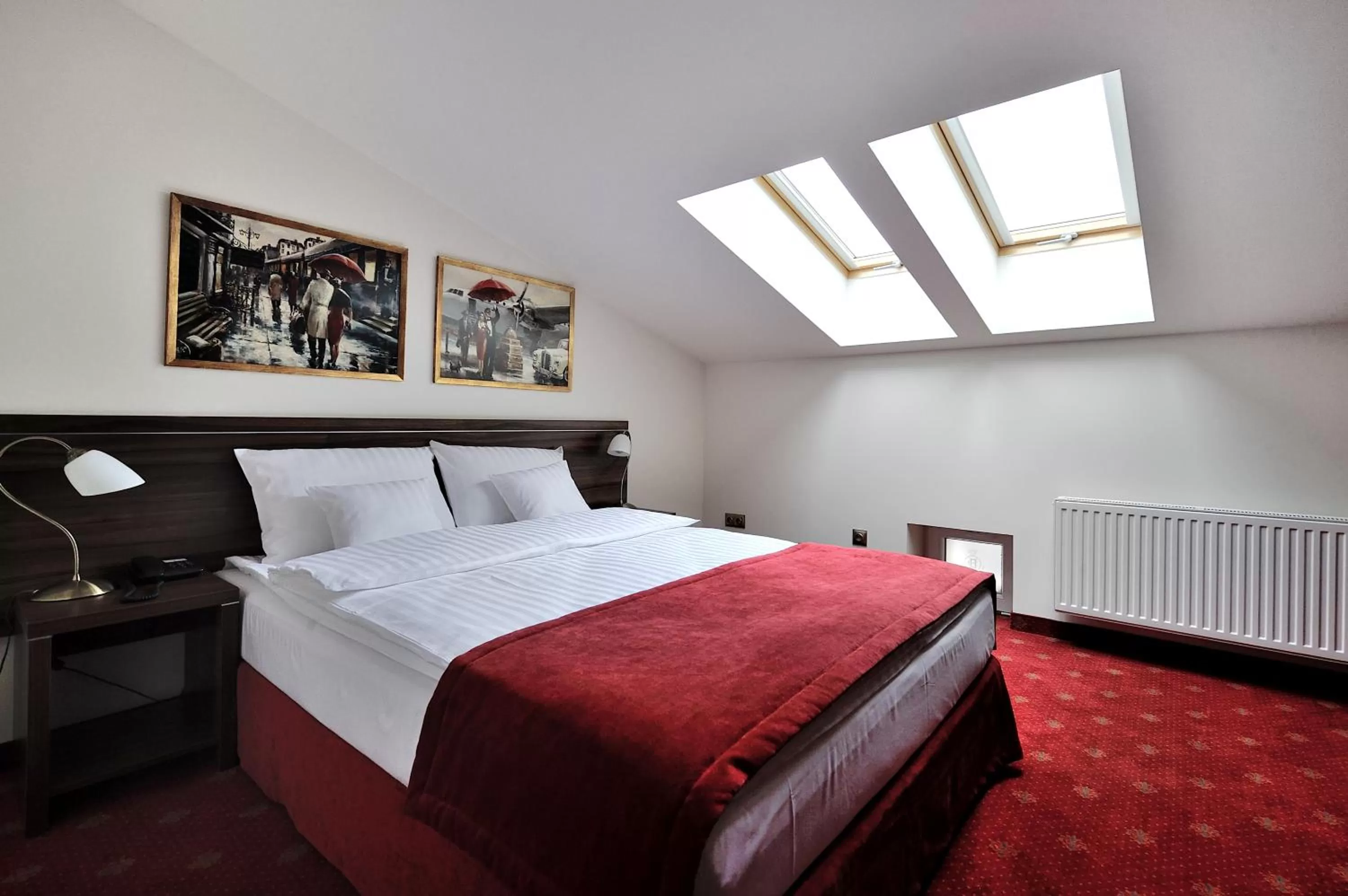 Bedroom, Bed in Hotel Centrum Sosnowiec