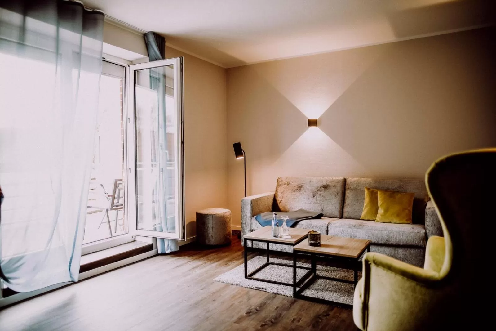 Seating area in Romantik Hotel Schmiedegasthaus Gehrke