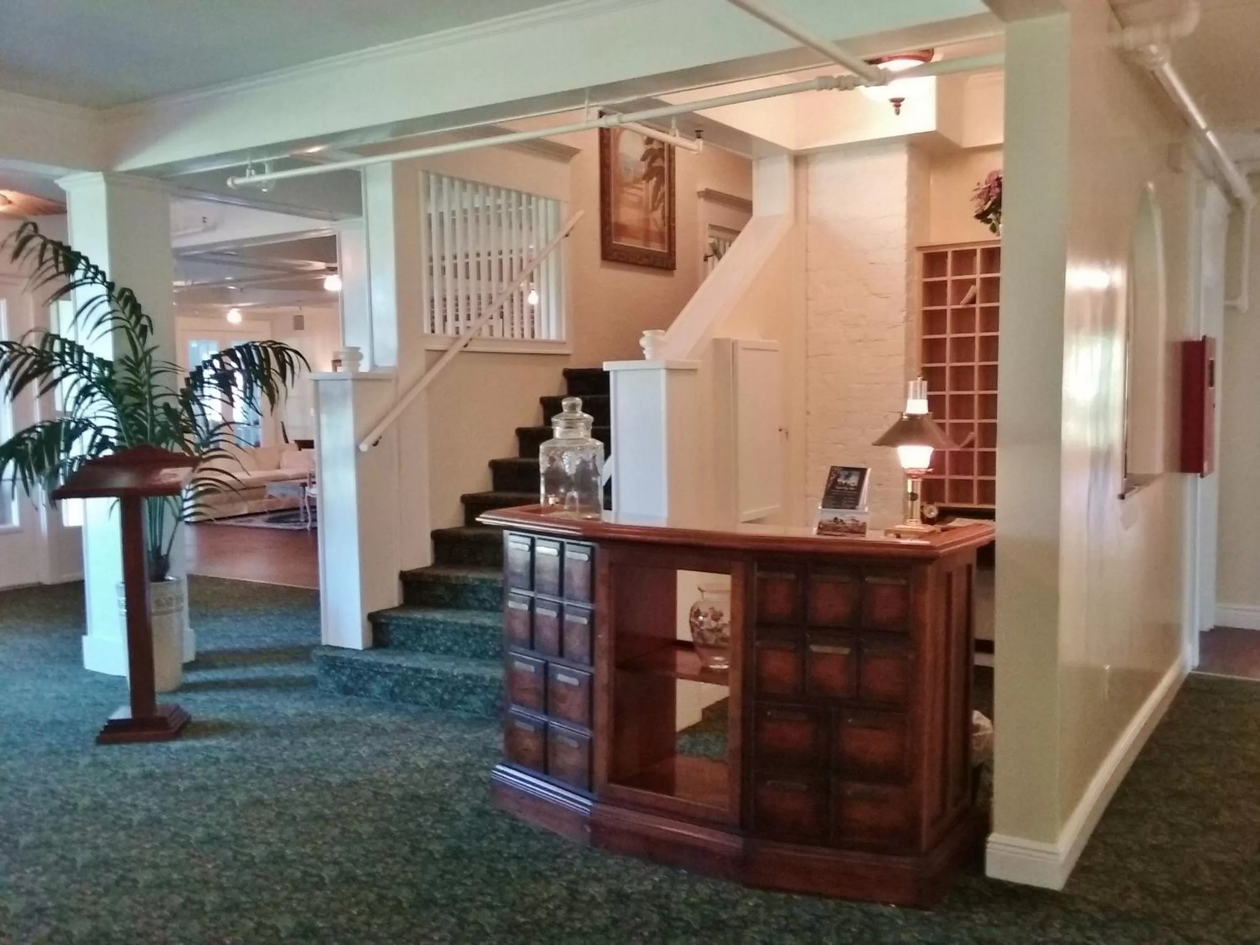 Lobby or reception in Crystal Bay Historic Hotel