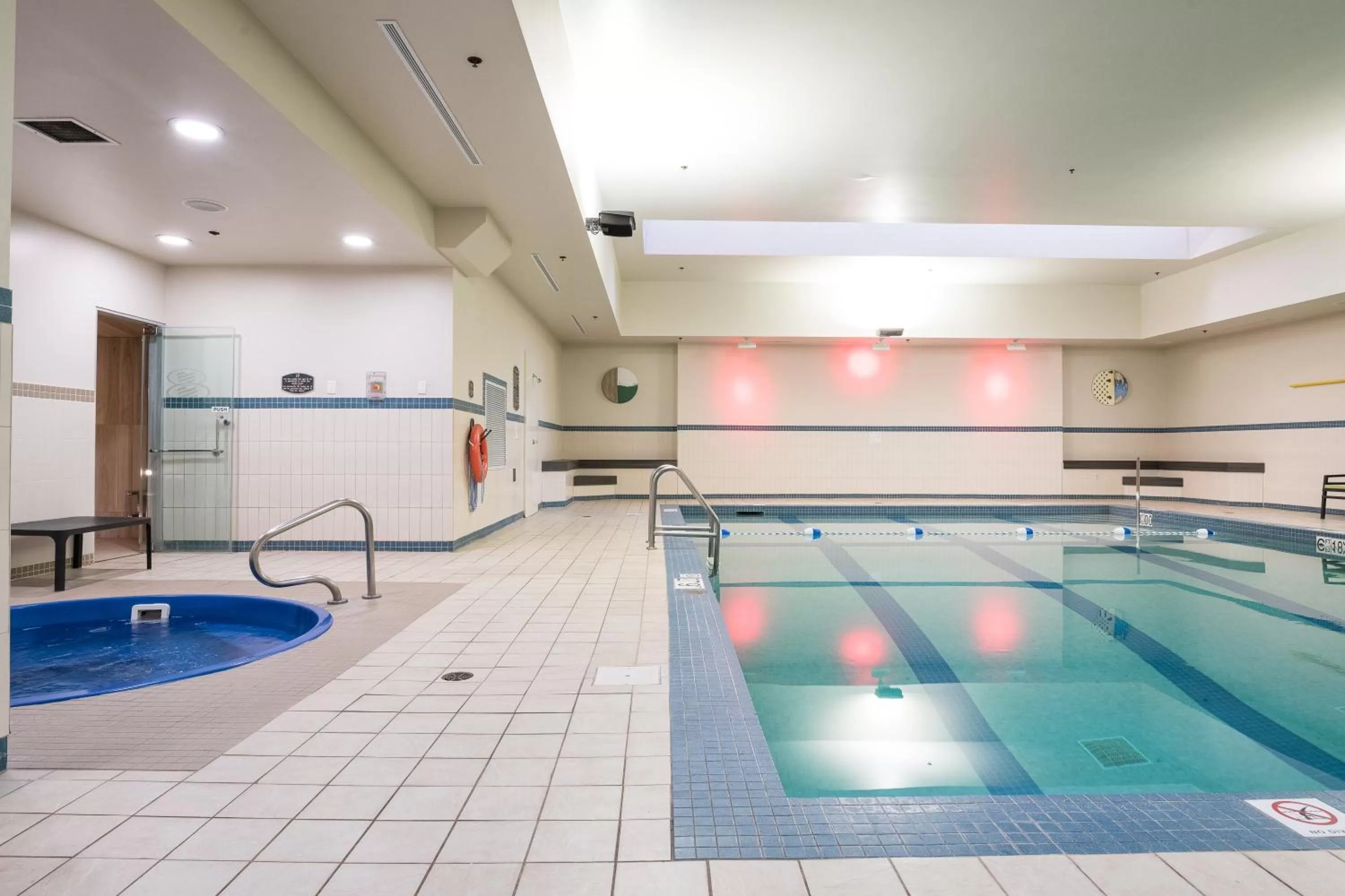 Swimming pool in Crowne Plaza Hotel Moncton Downtown by IHG