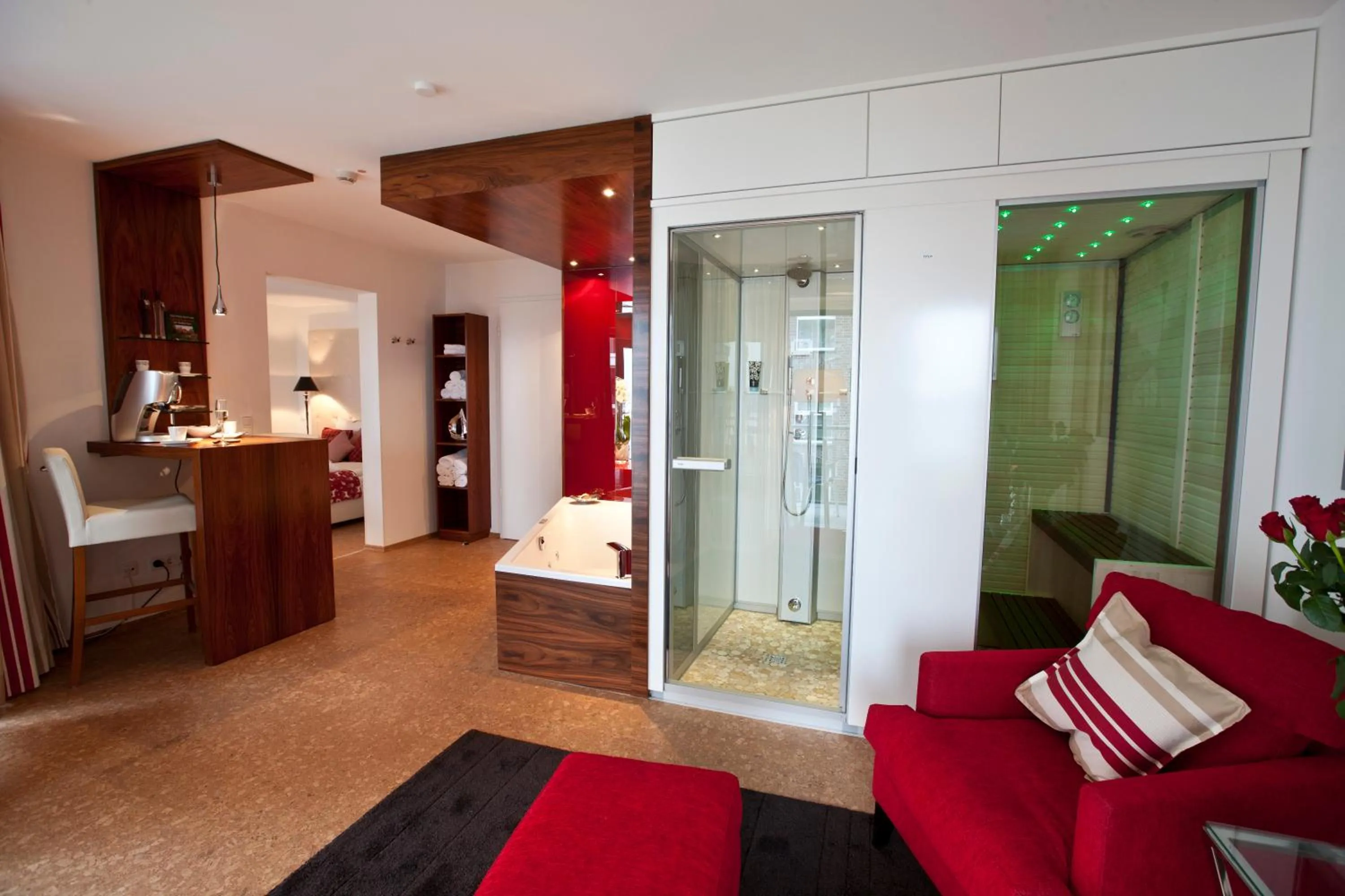 Spa and wellness centre/facilities, Bed in Hotel Rheinpark Rees