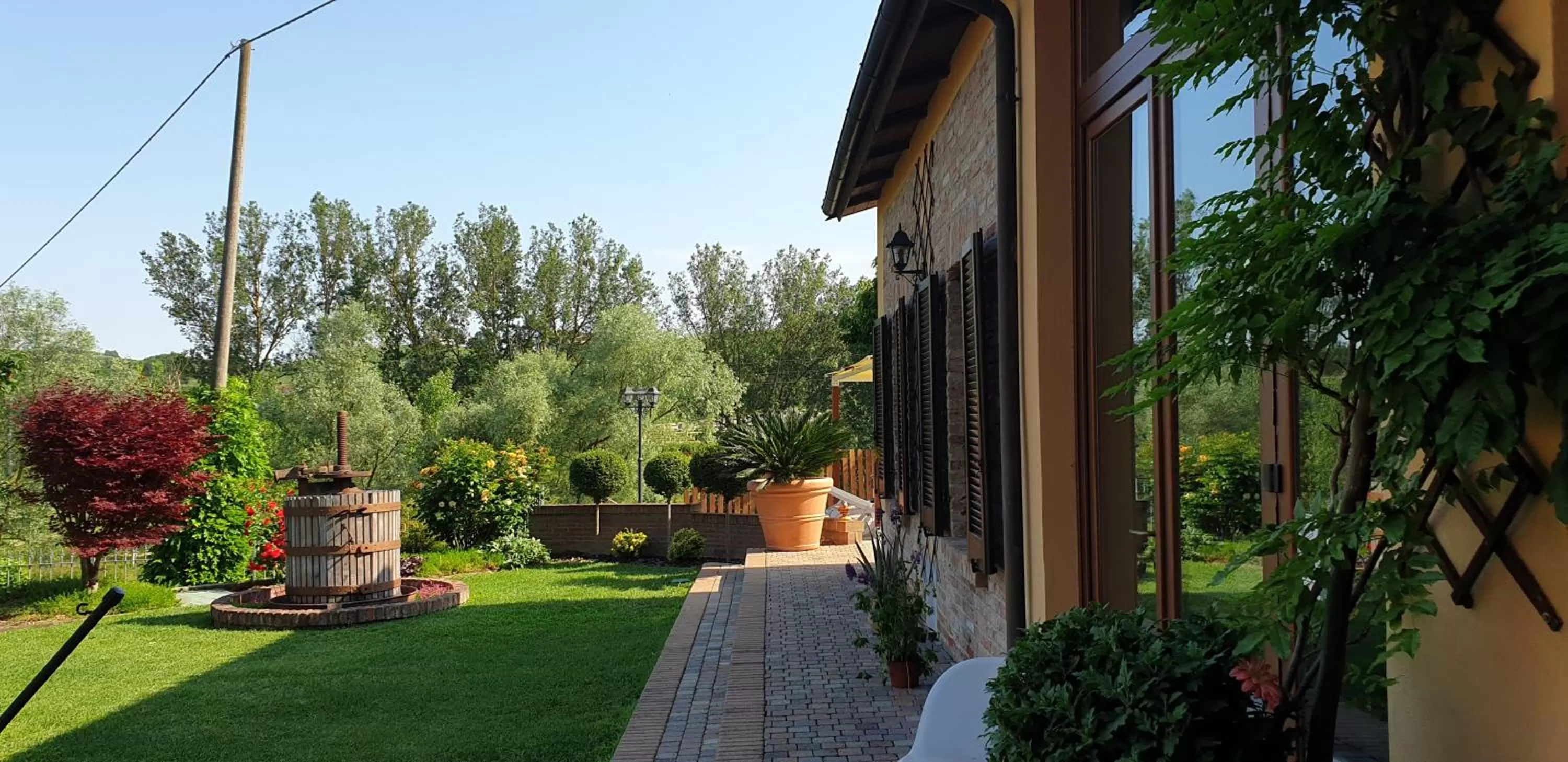 Patio in Villa Vigneto