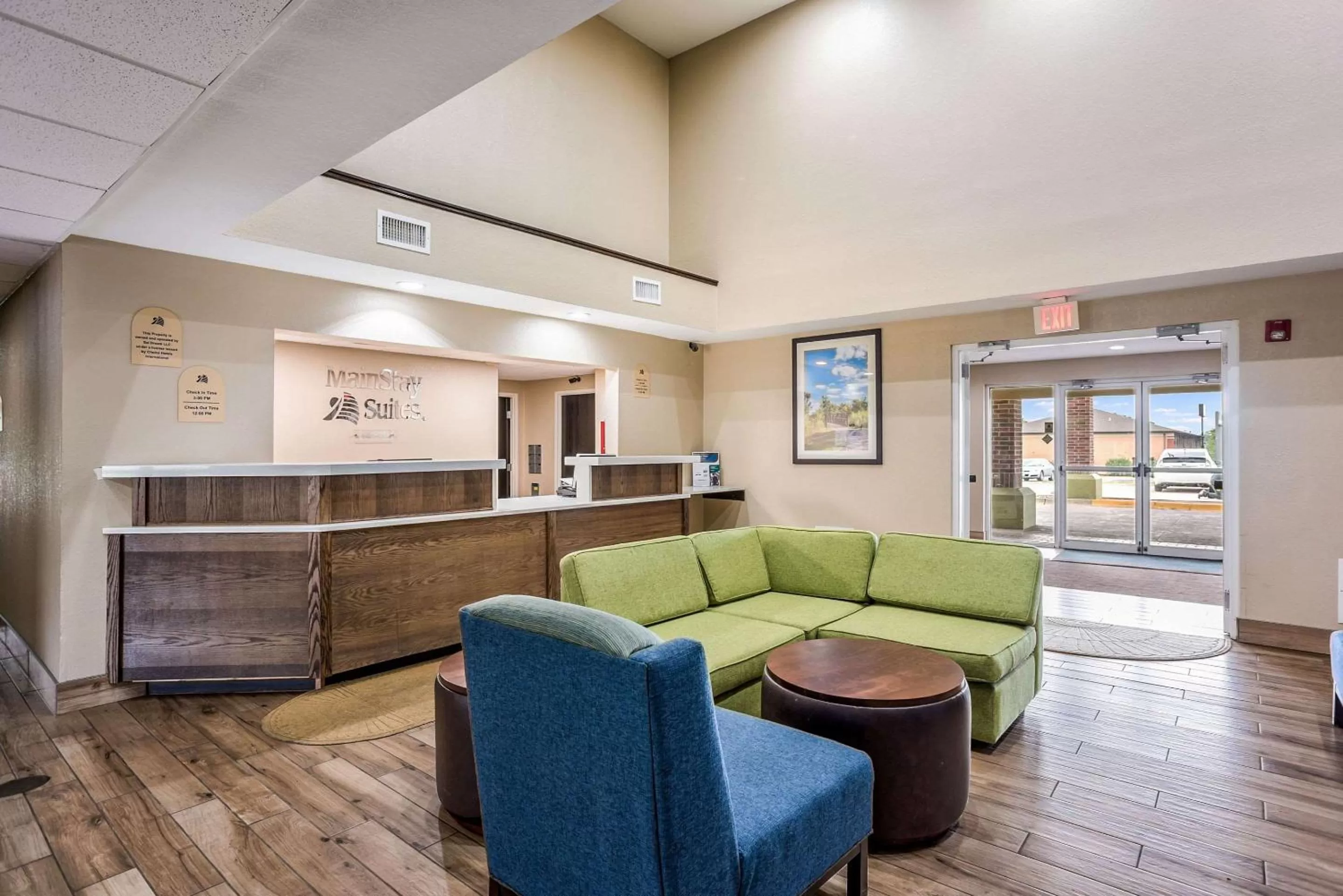 Lobby or reception in MainStay Suites Cedar Rapids North - Marion