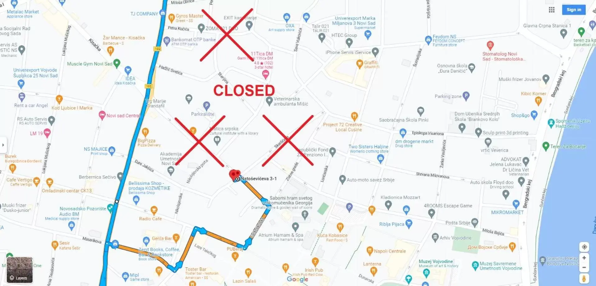 Twin Room in Hotel Fontana Twin Room in Hotel Fontana