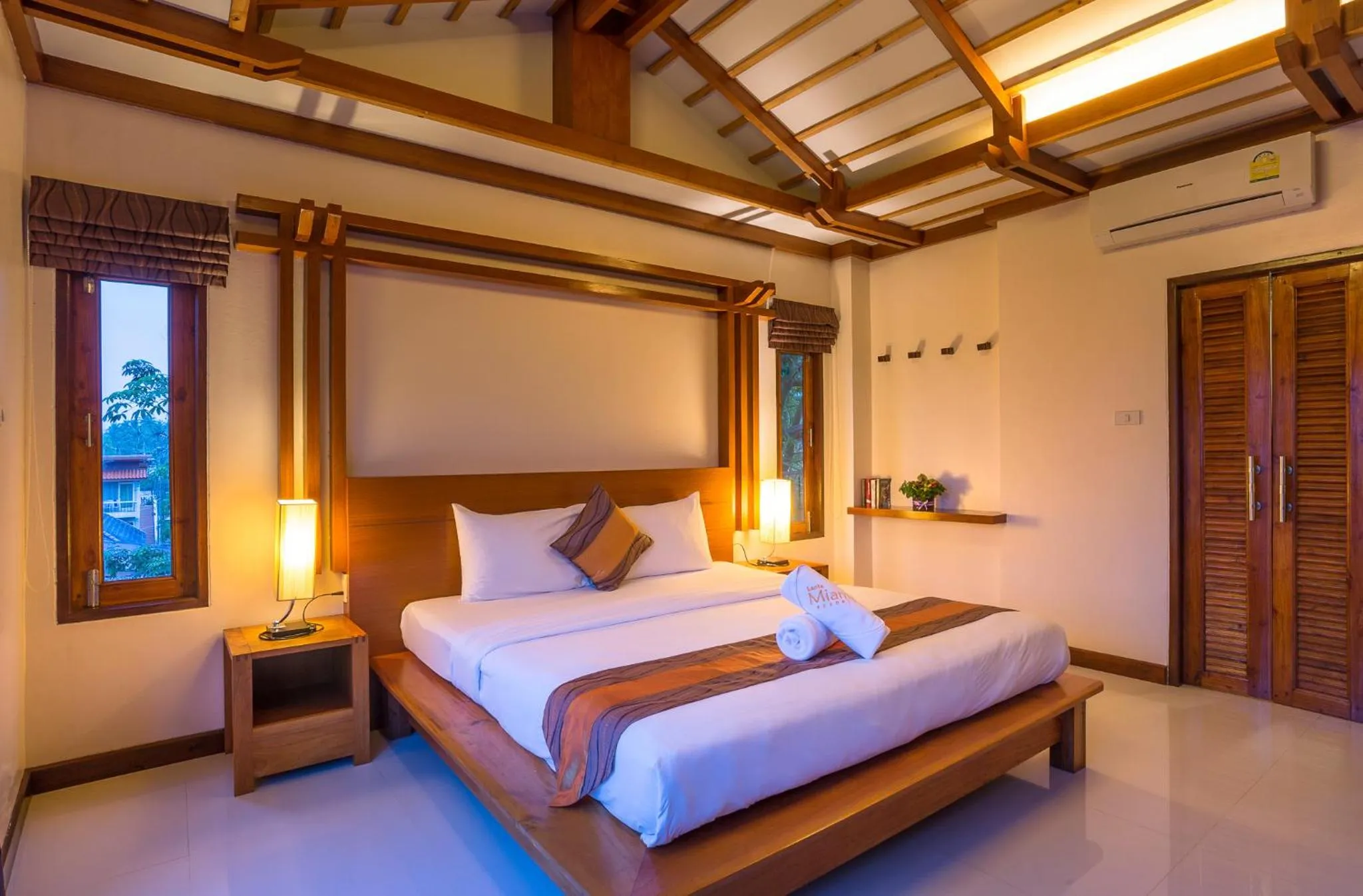 Bedroom, Bed in Lanta Miami Resort - SHA Extra Plus