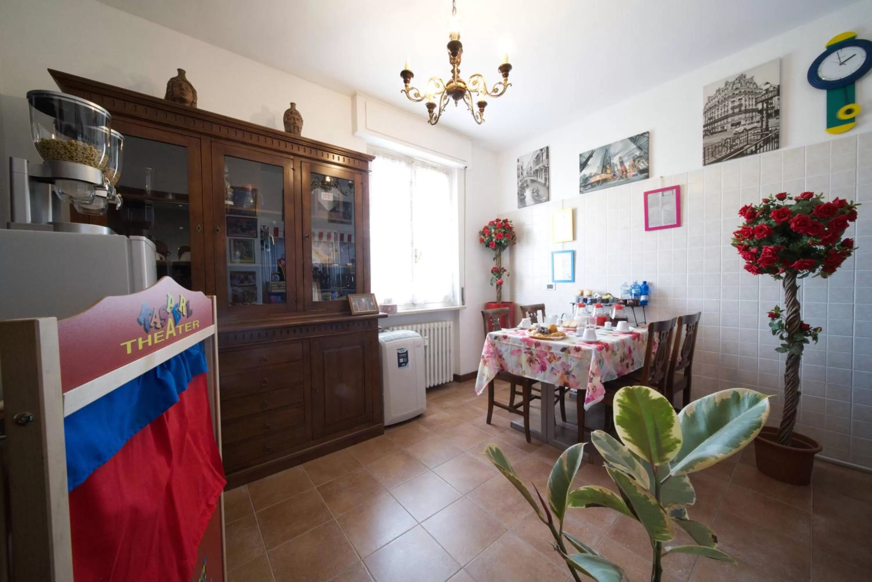 Dining area in B&BMagicHouse