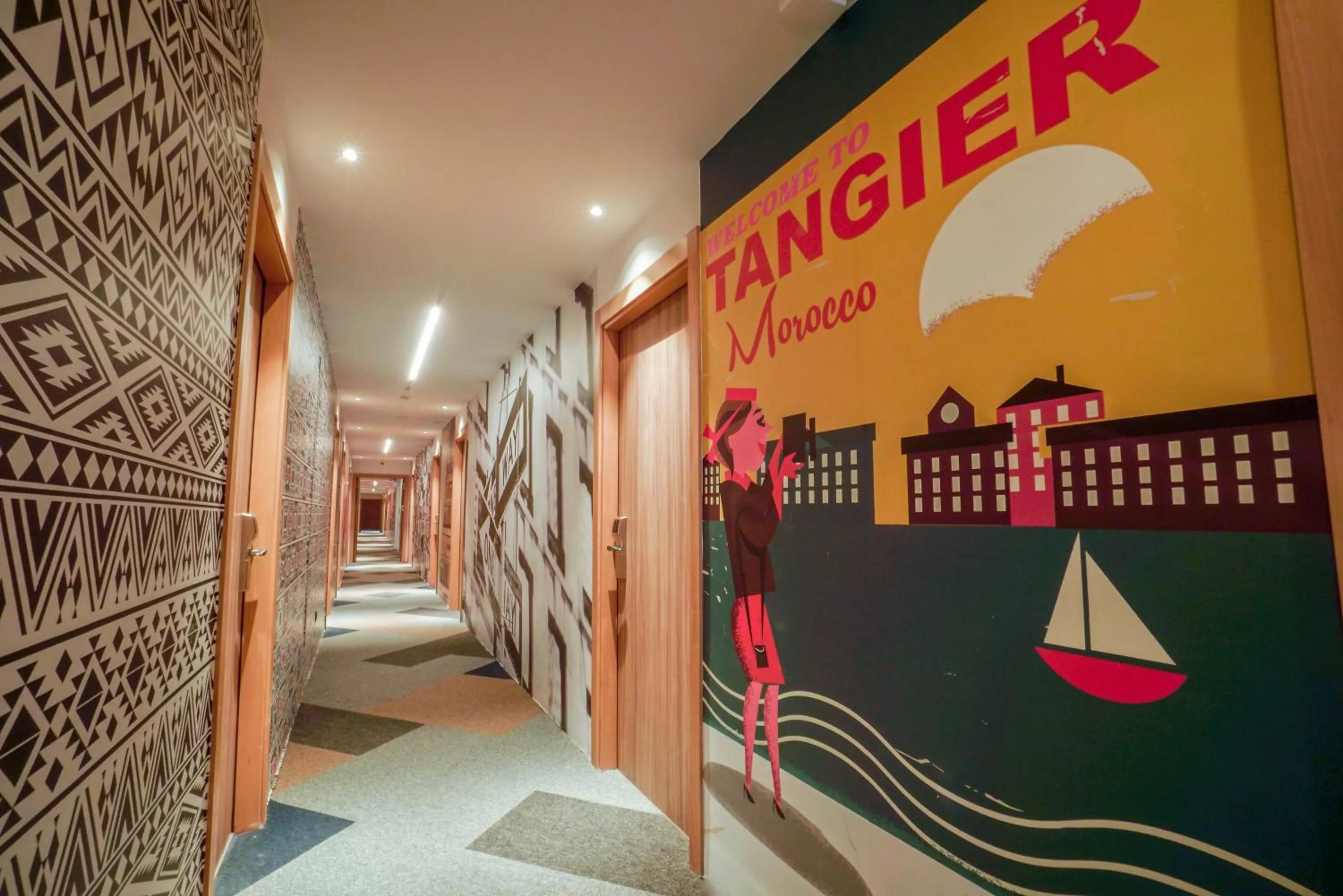 Decorative detail in Occidental Tanger