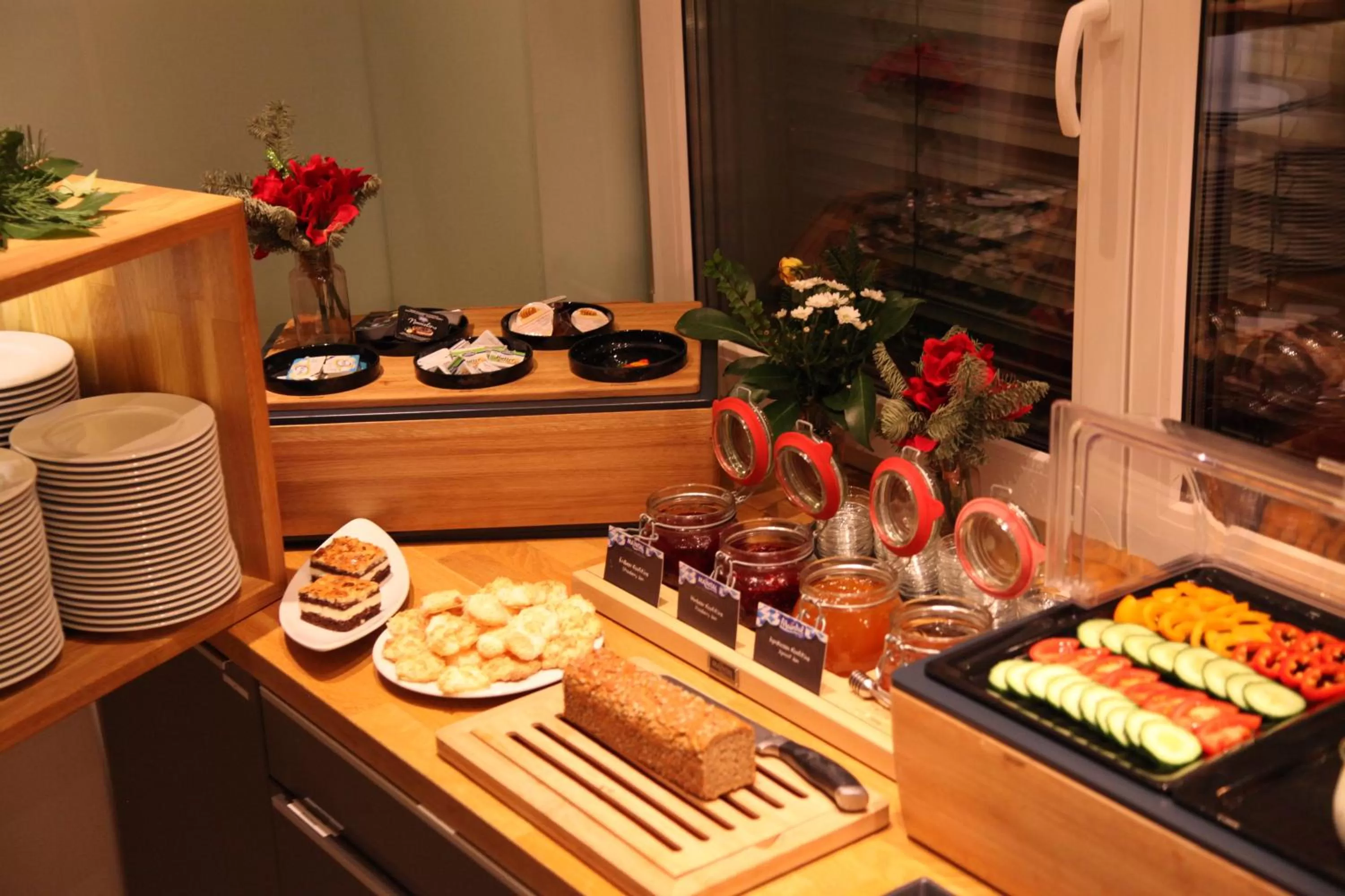 Breakfast in Hotel Alea City