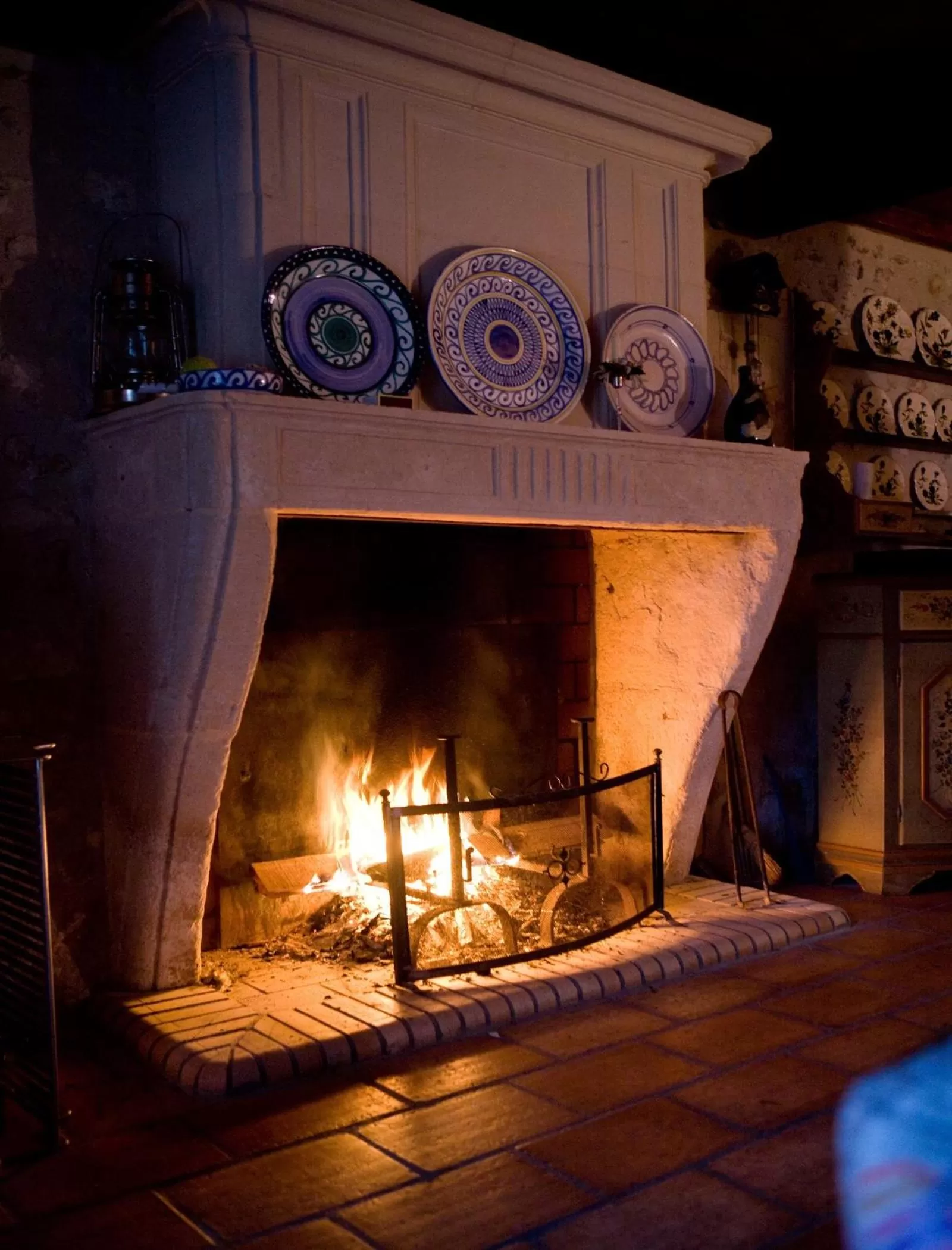 Decorative detail in La Bribaudonnière