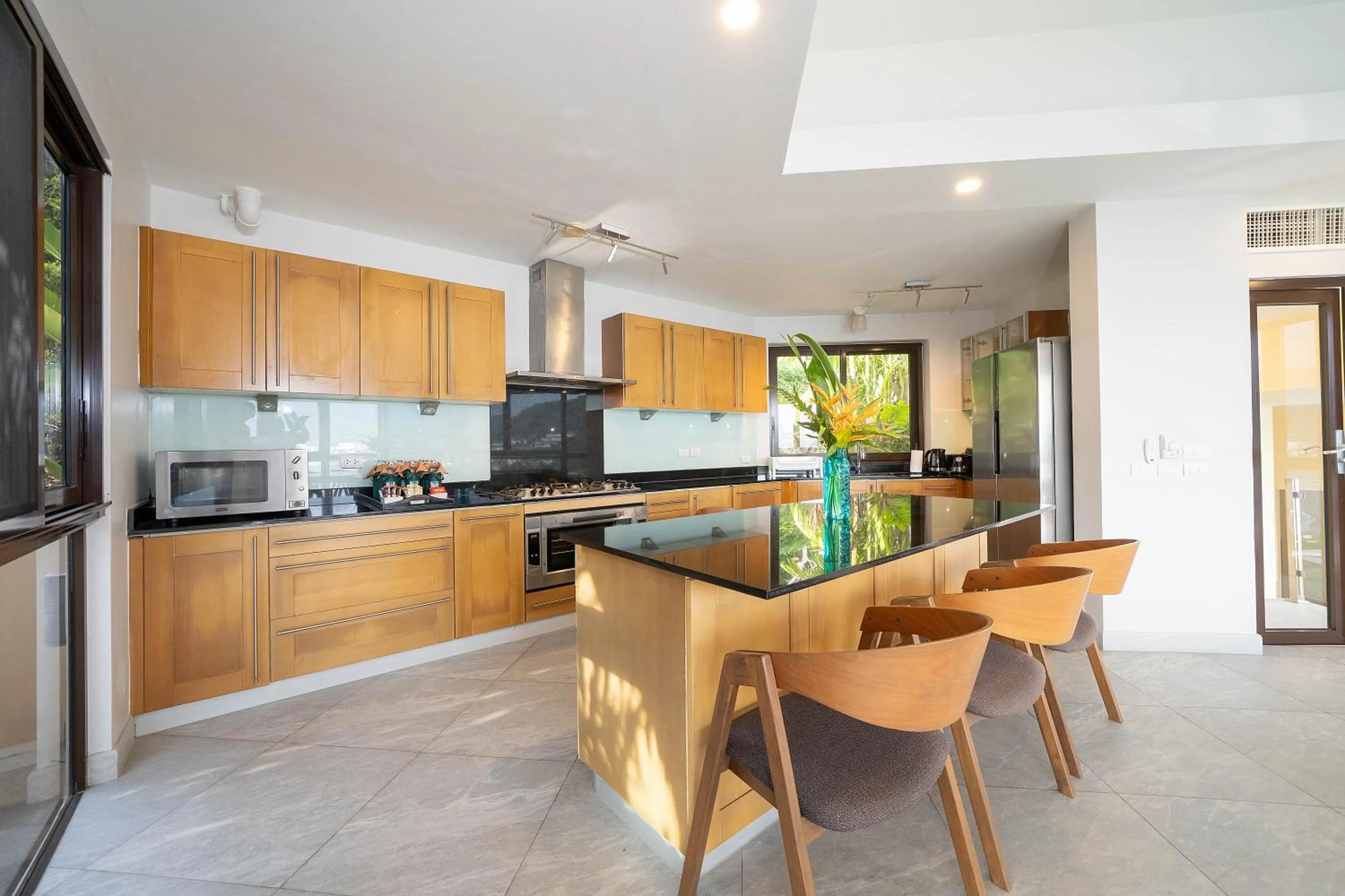 kitchen in IndoChine Resort and Villas