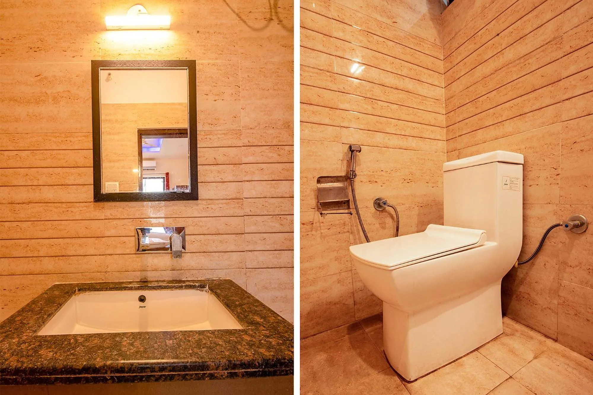 Bathroom in FabHotel As Residency