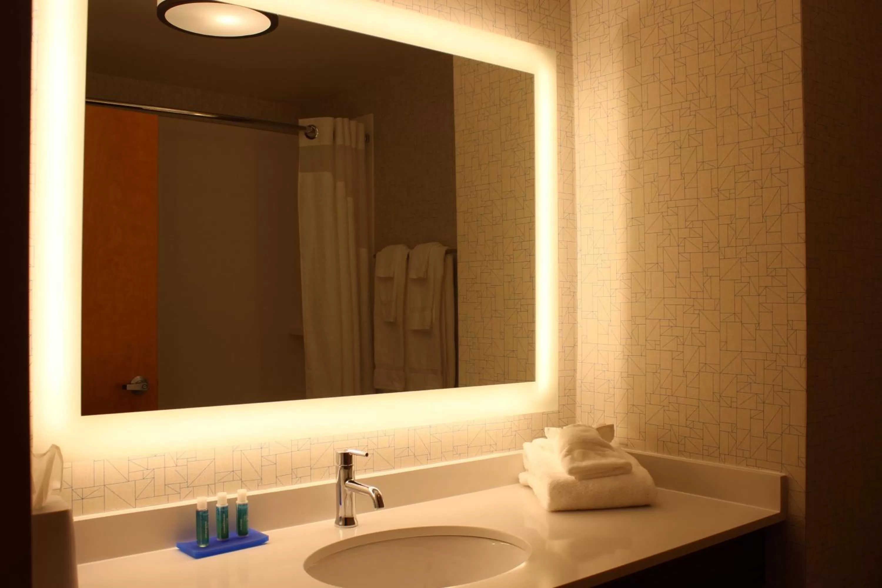 Bathroom in Holiday Inn Express Forest City by IHG
