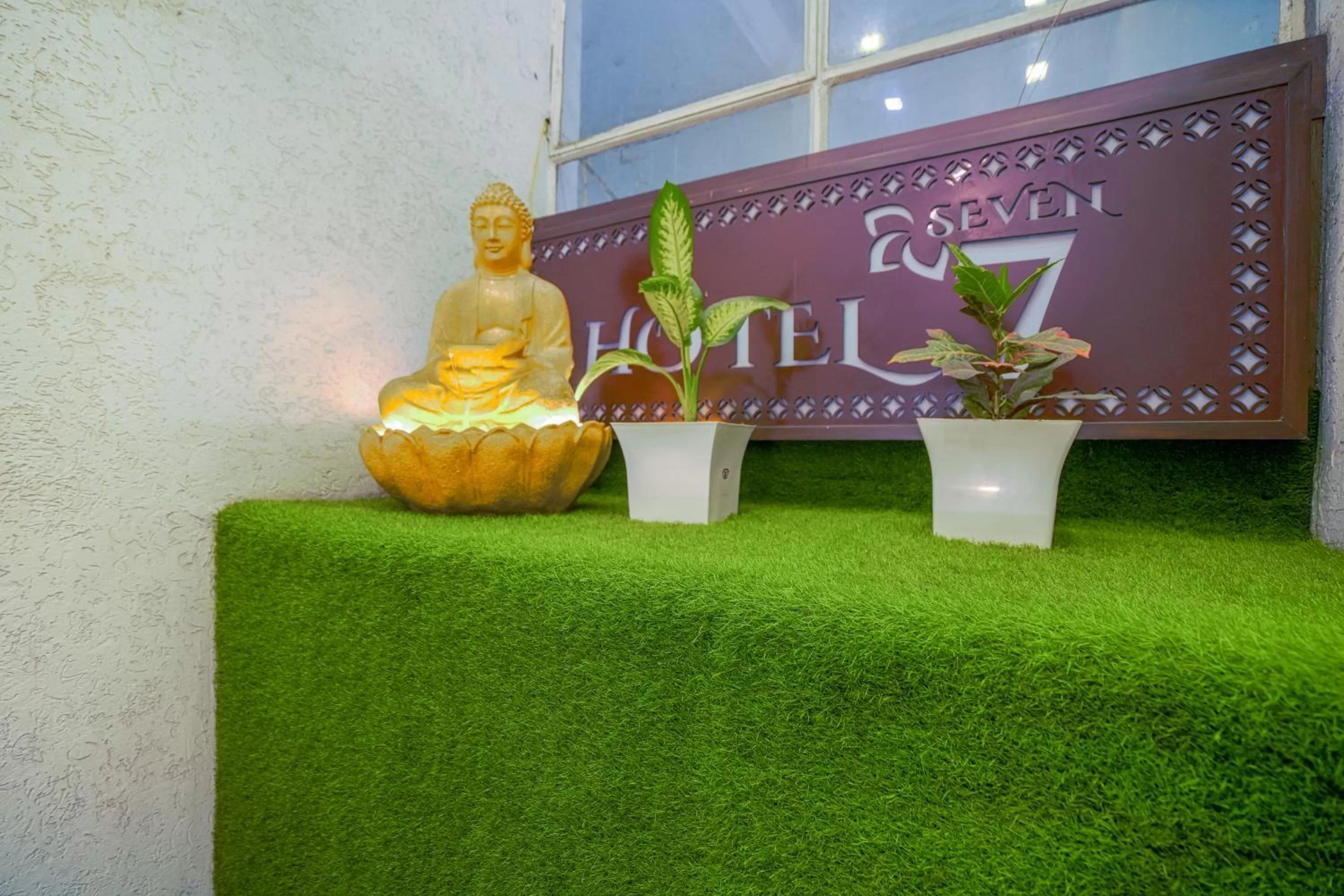 Text overlay in Hotel Seven- Center of City Chandigarh