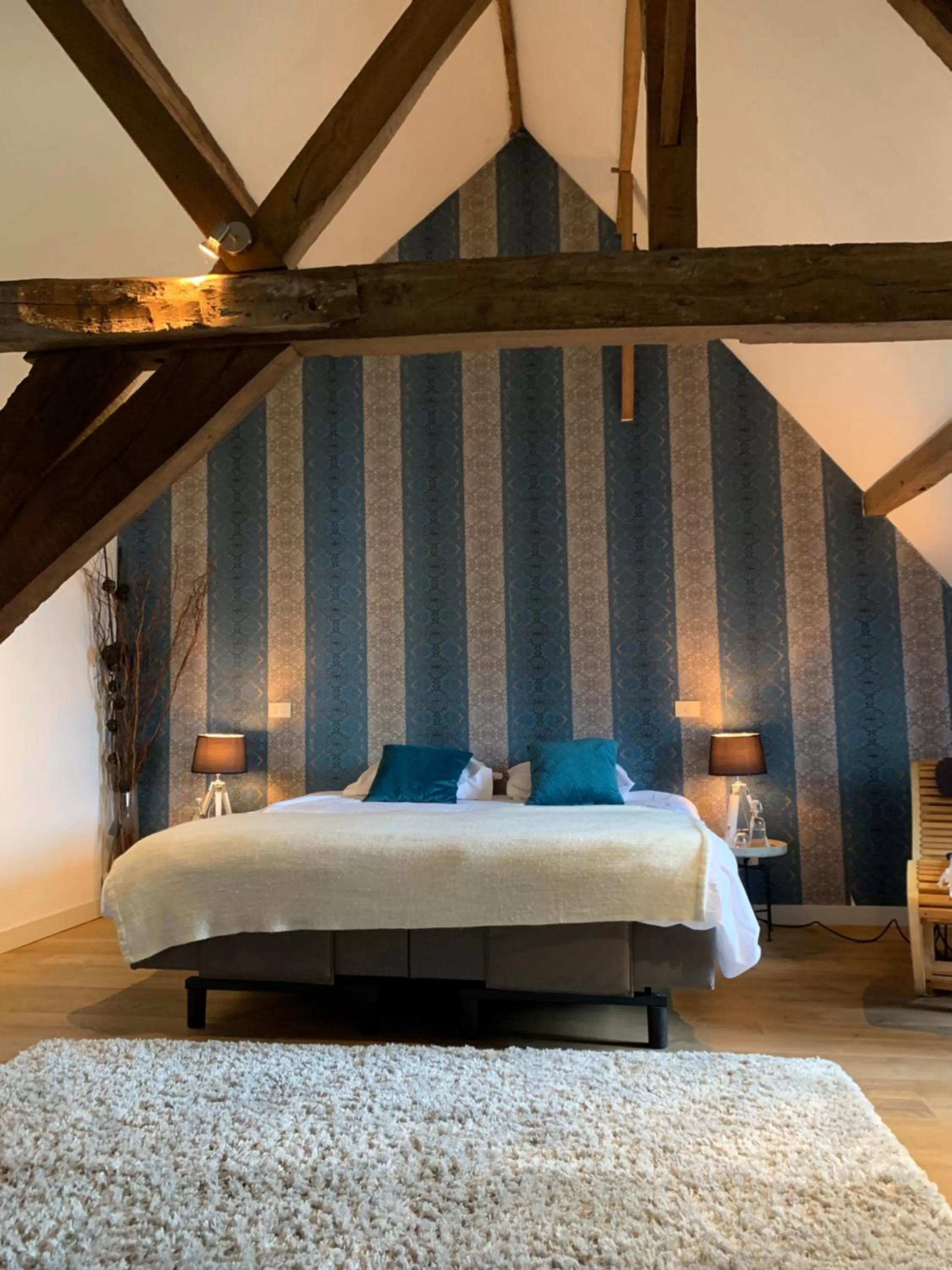 Bed in Hamiora wellness B&B