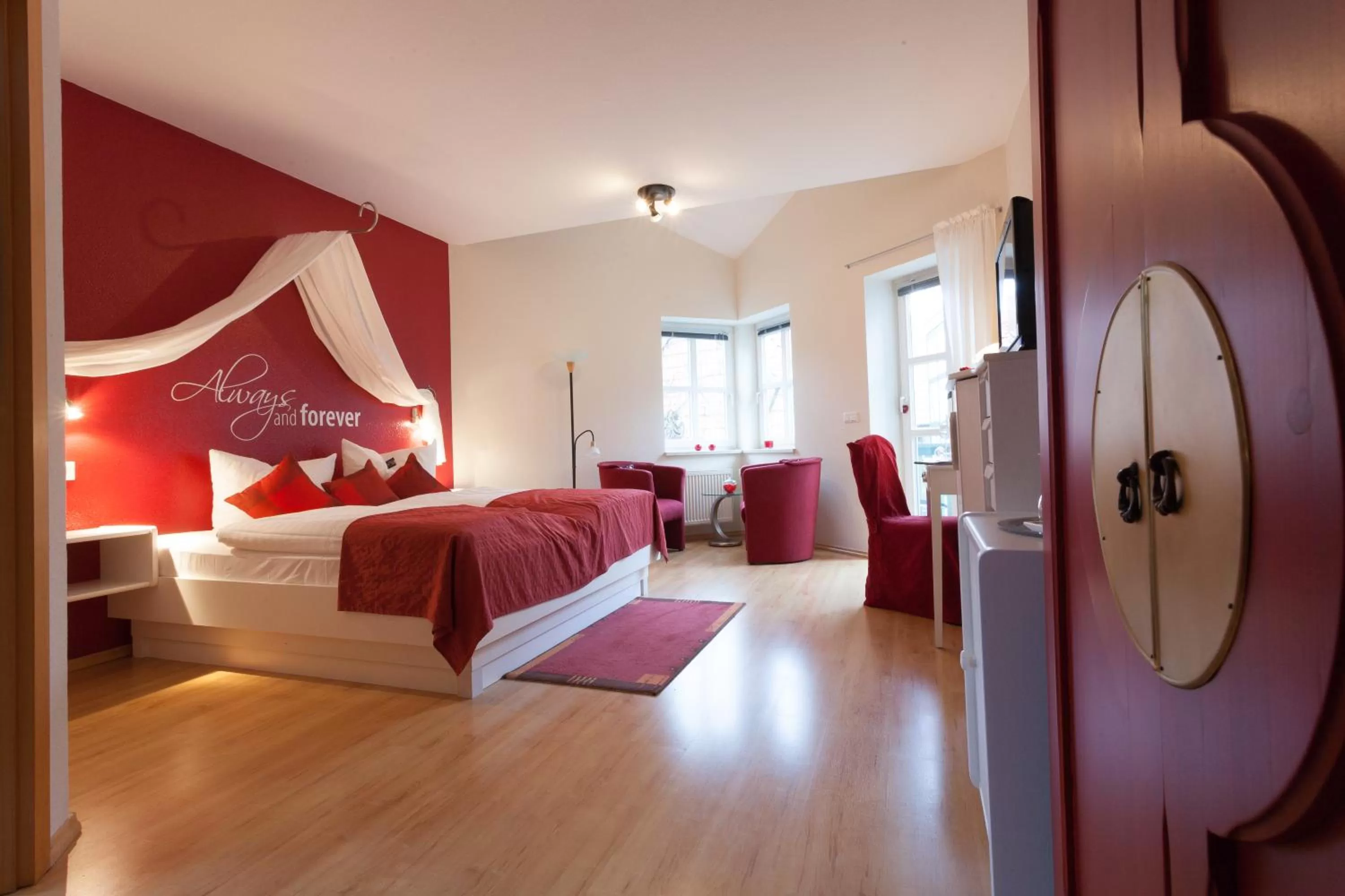 Photo of the whole room, Bed in Hotel Am Grudenberg