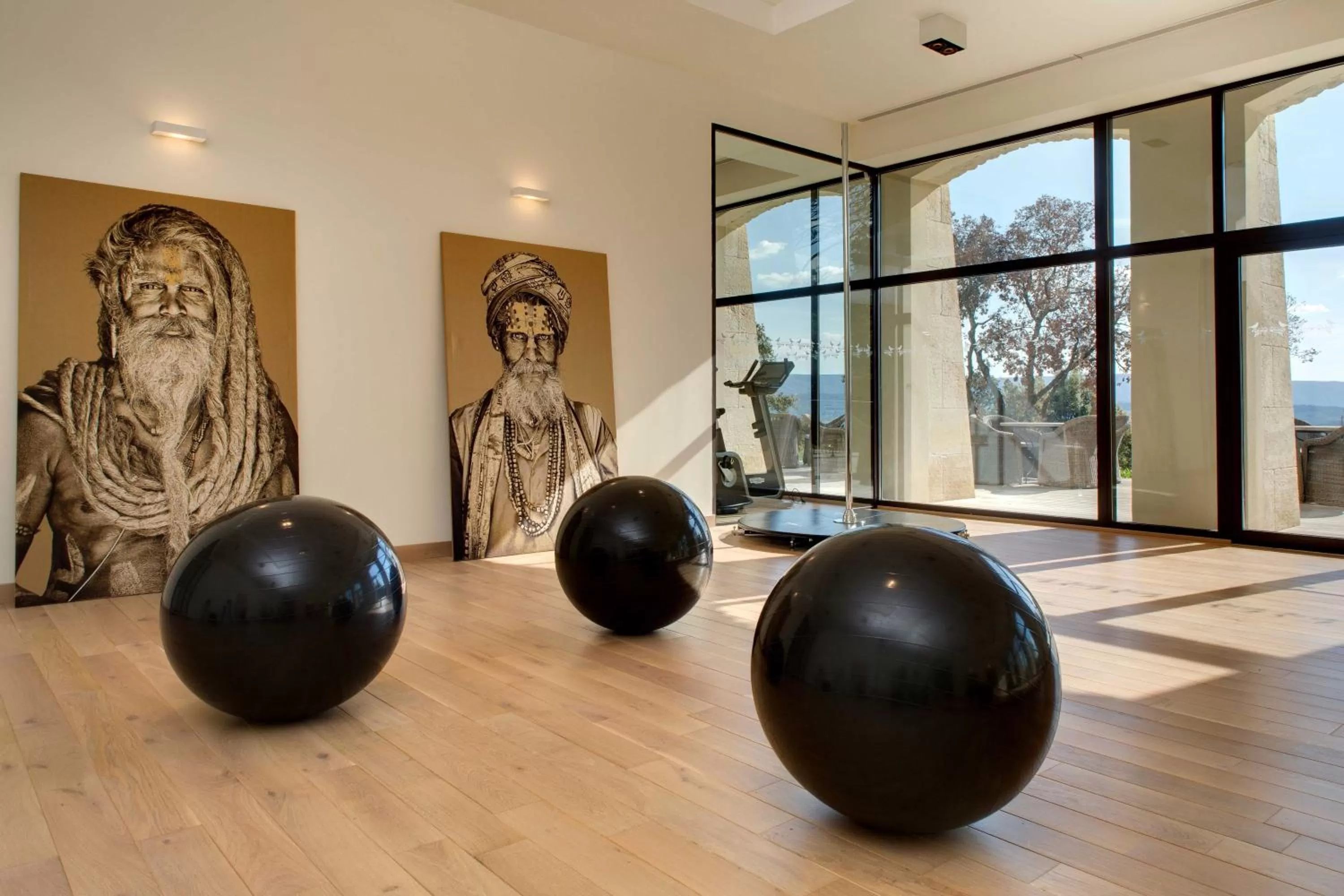 Fitness centre/facilities in Coquillade Provence - Relais & Châteaux