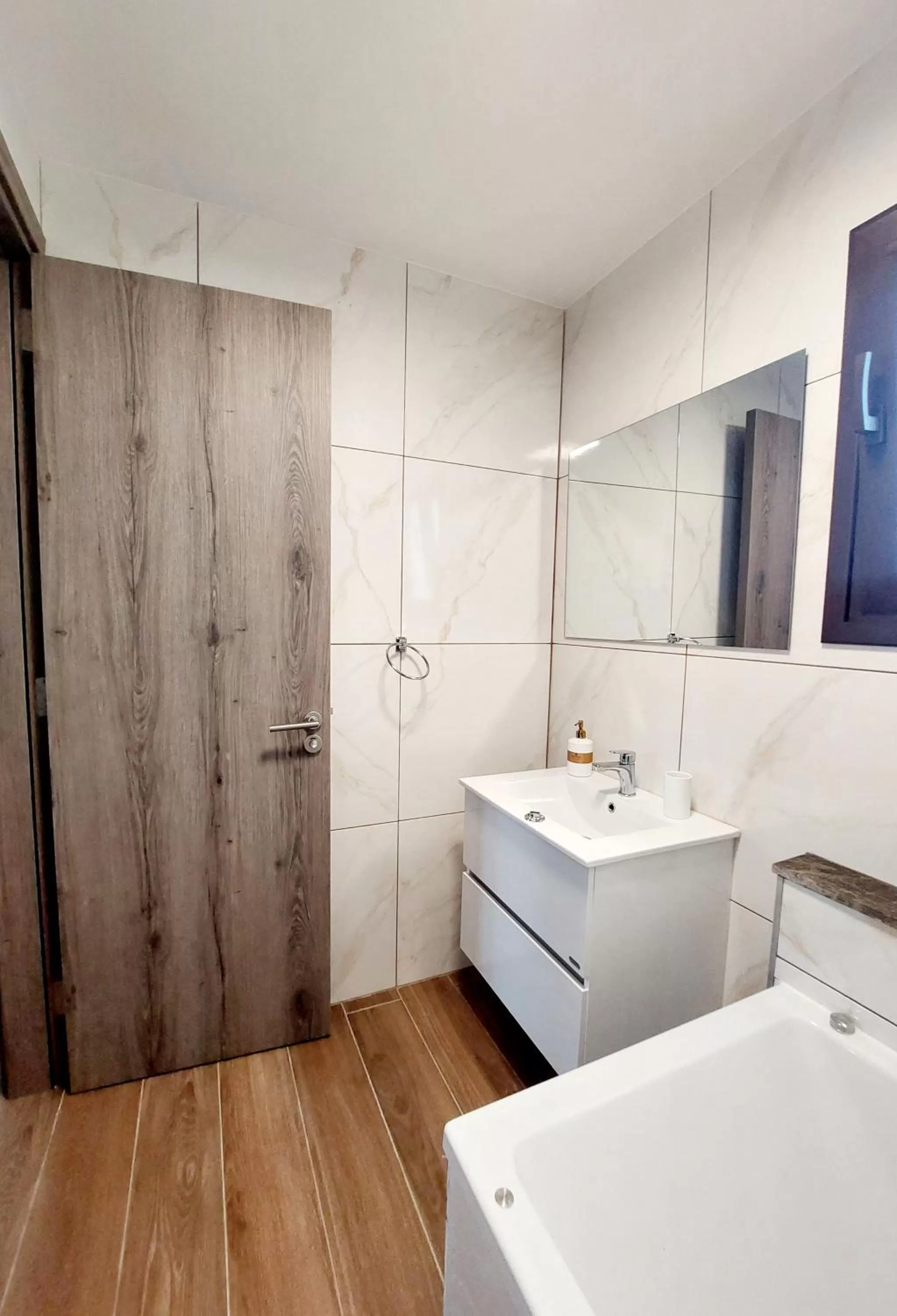 Bathroom in Agros Green Valley Suites