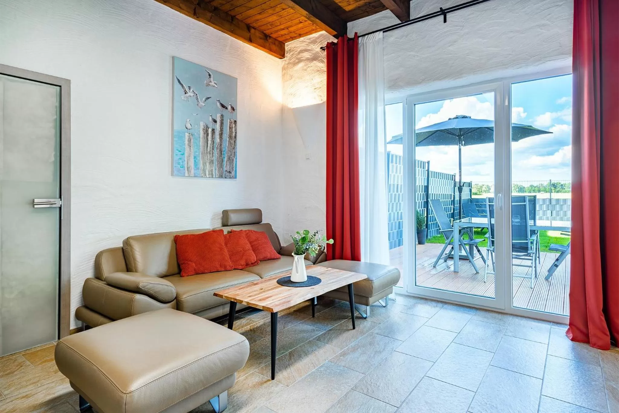 Patio, Seating Area in Villa Moorstern