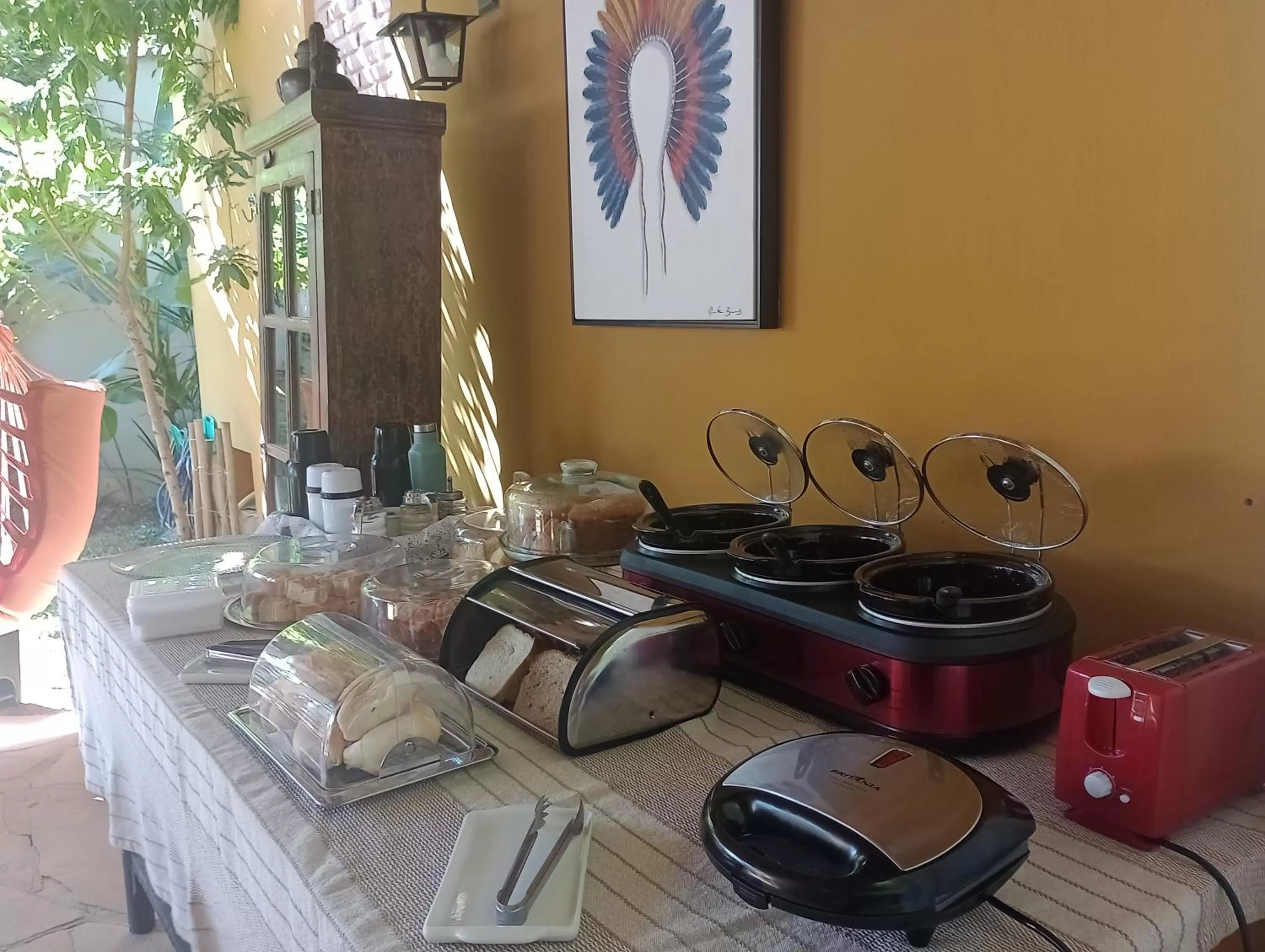 Kitchen/Kitchenette in Magias de Paraty Ecopousada