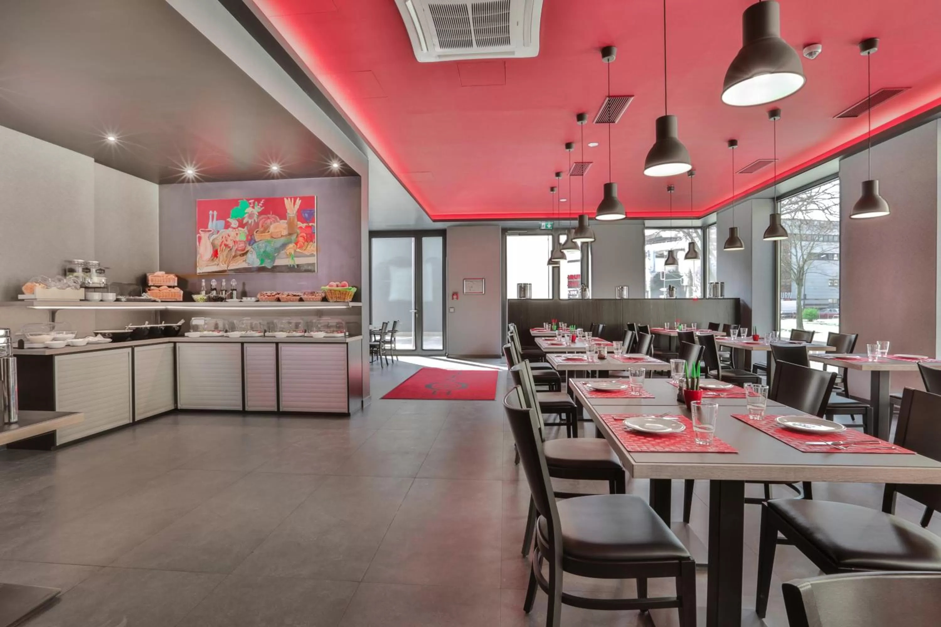 Buffet breakfast in Ocak Aparthotel