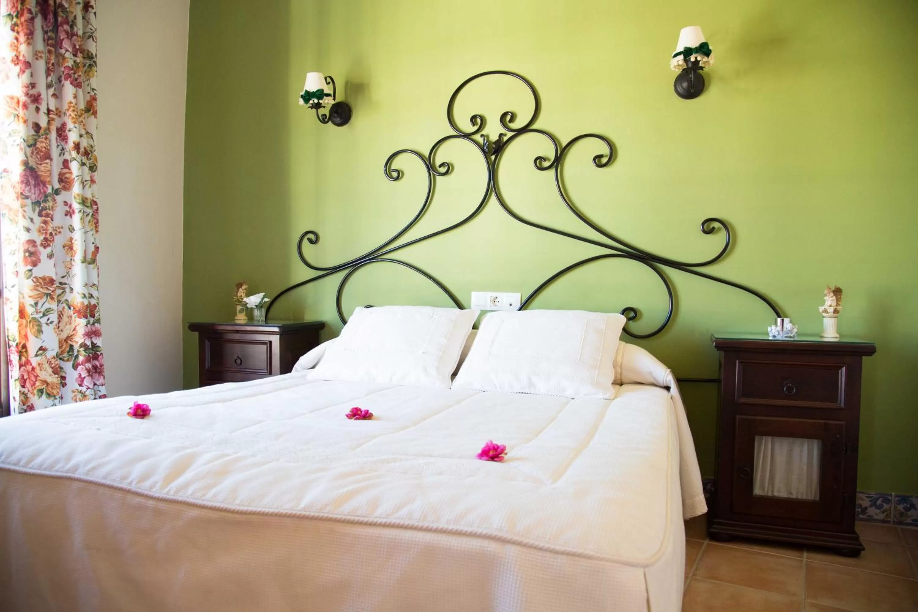 Bed in Hotel Rural Andalucia