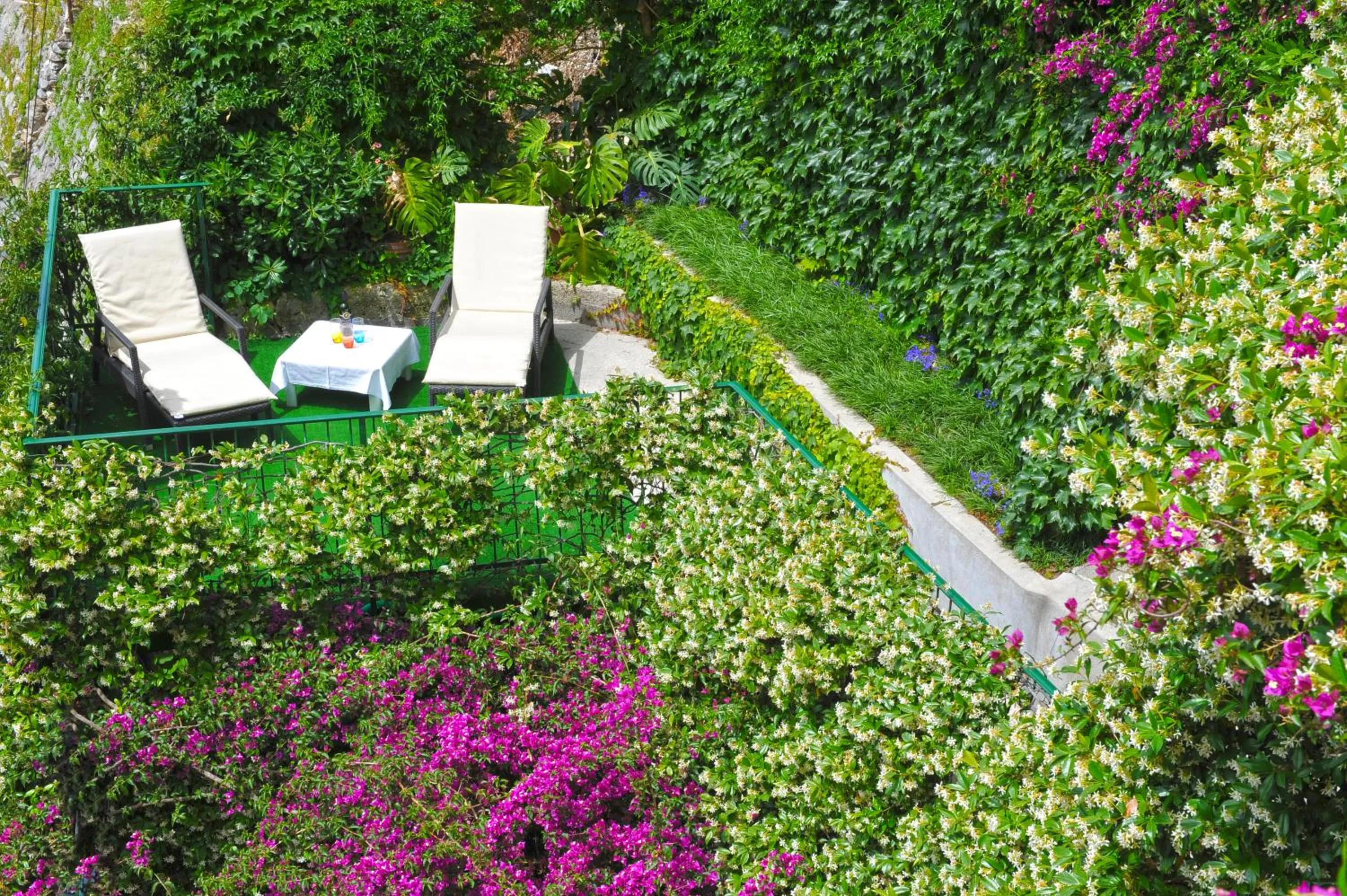 Garden in Hotel Pellegrino