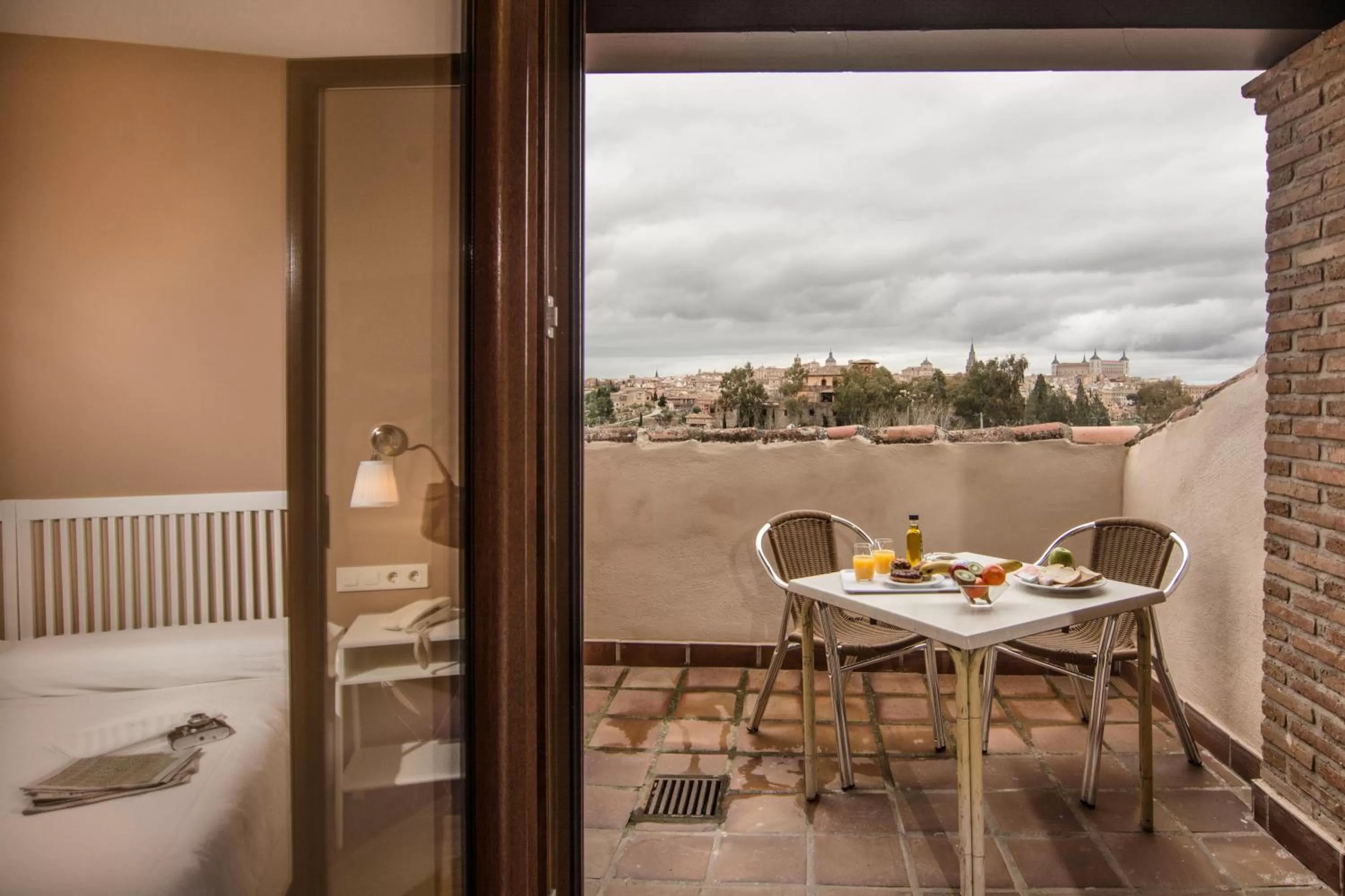 Balcony/Terrace in Hotel Los Cigarrales