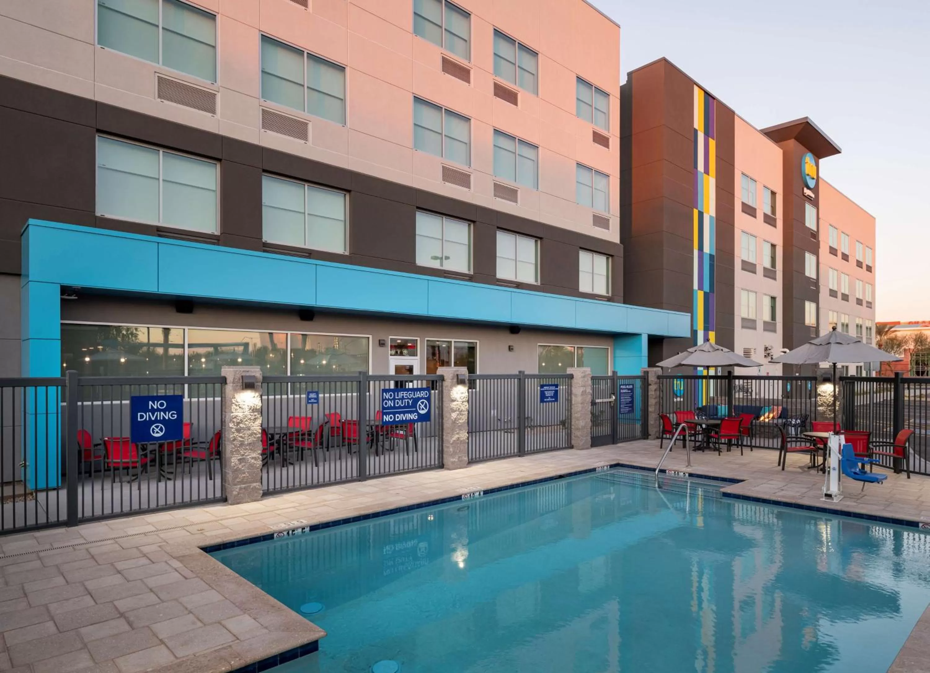 Pool view in Tru By Hilton Phoenix Glendale Westgate