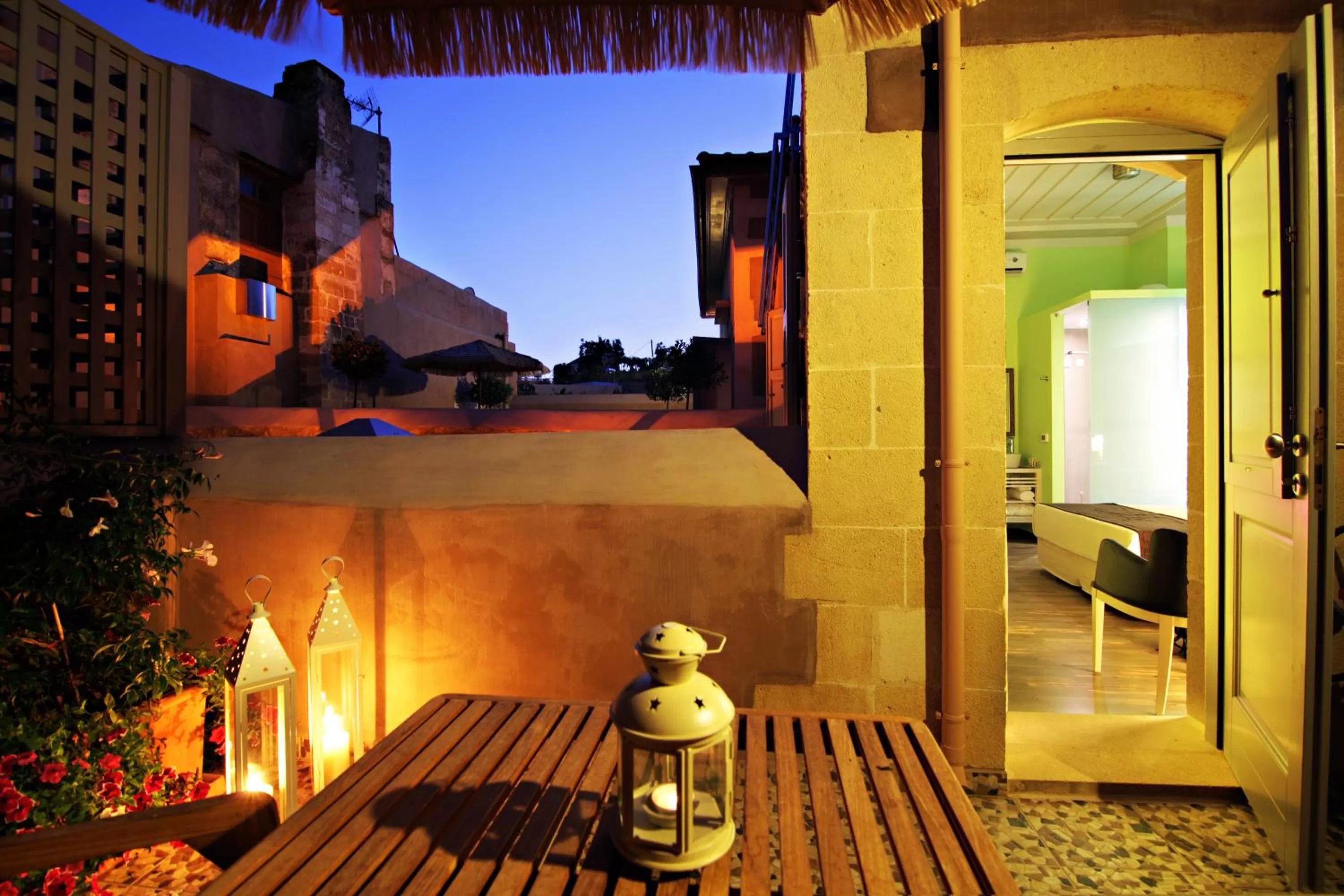 Balcony/Terrace in Elia Fatma Boutique Hotel