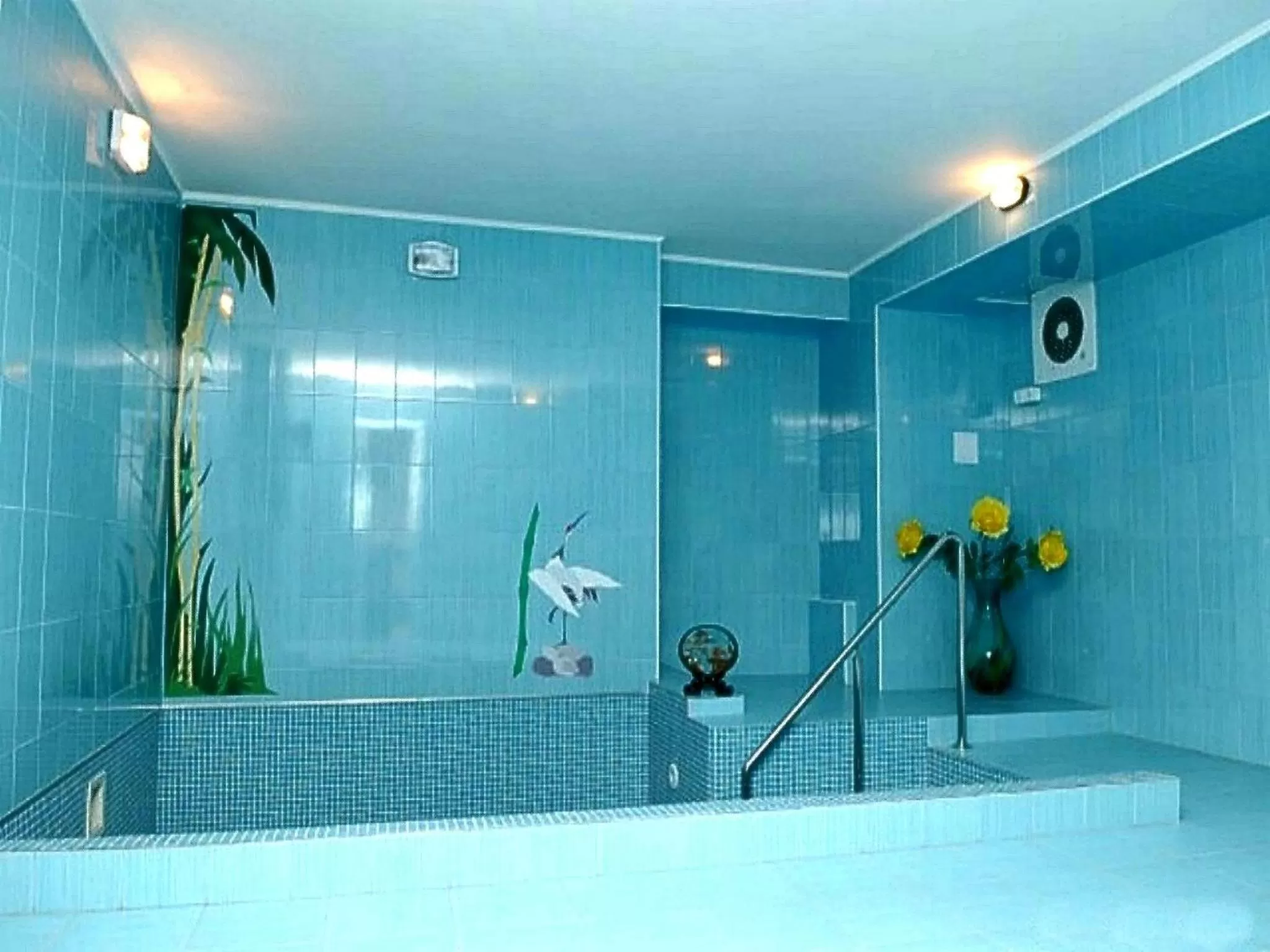 Hot Tub in Manhattan Hotel & Restaurant