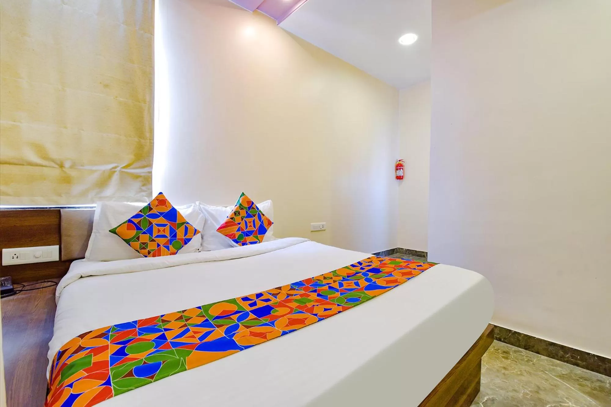 Bed in FabHotel Resolute Gopalpura