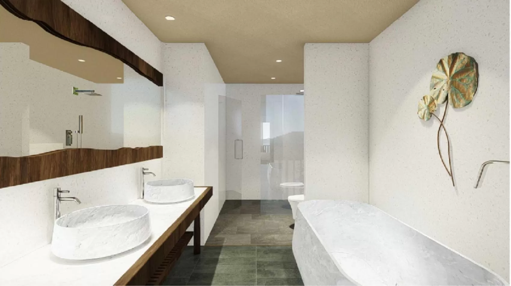 Shower in Amiana Resort Nha Trang