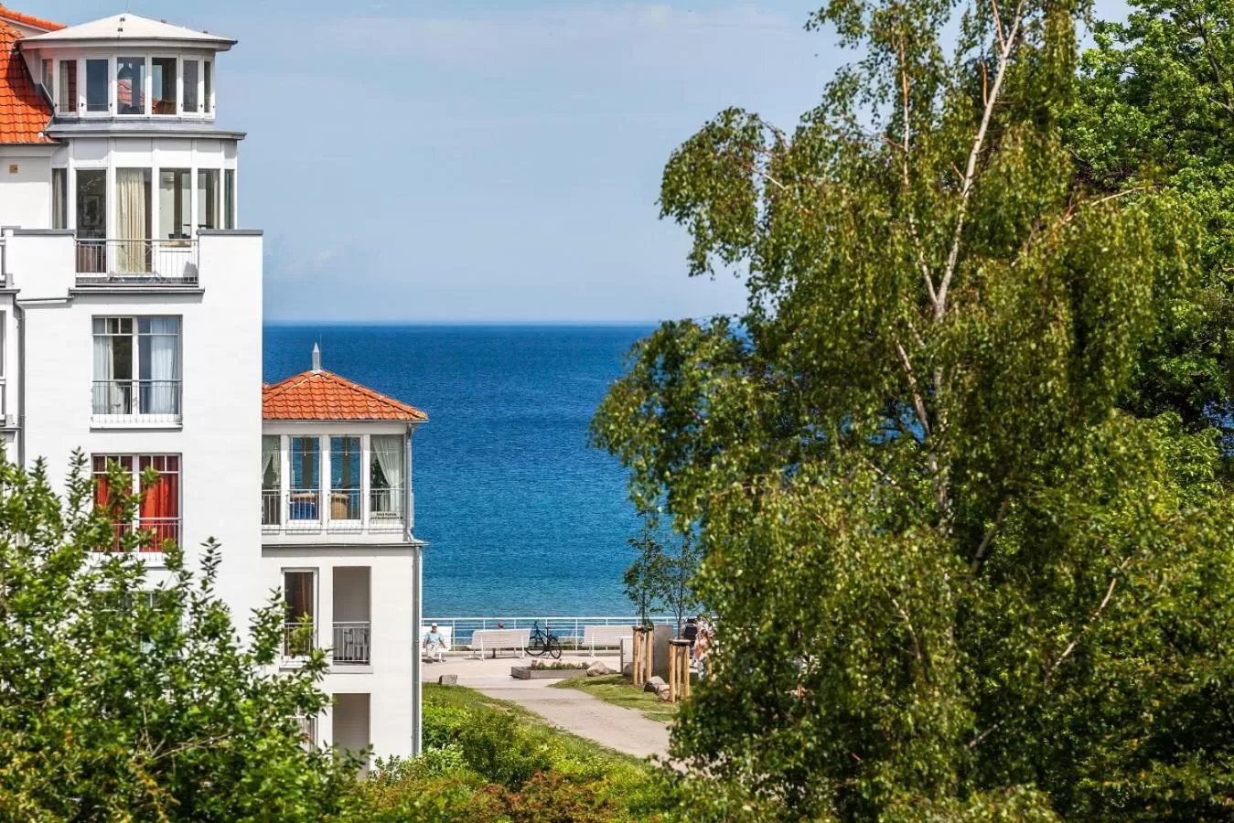 Sea view in Hotel Rosenhof