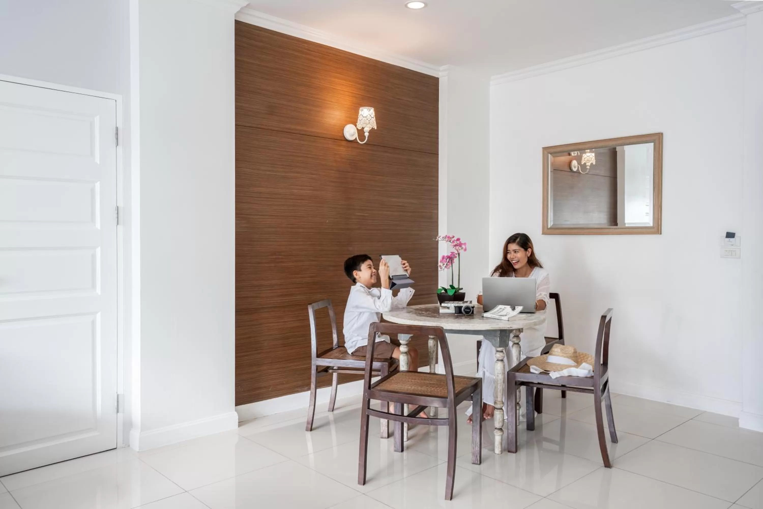 People in Thavorn Palm Beach Resort Phuket