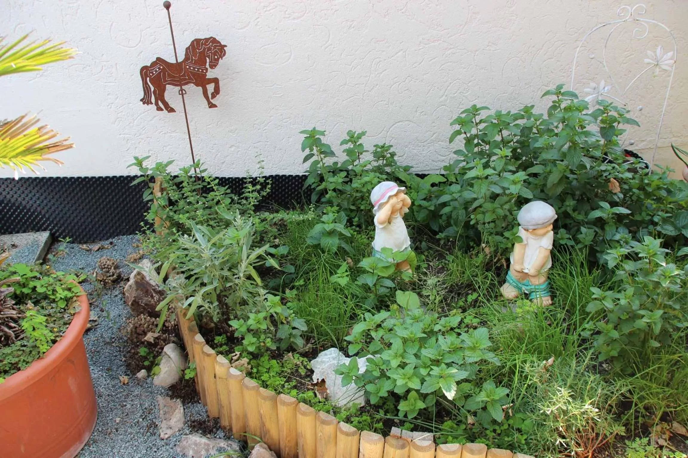 Garden in Hotel Gasthof Zum weissen Lamm