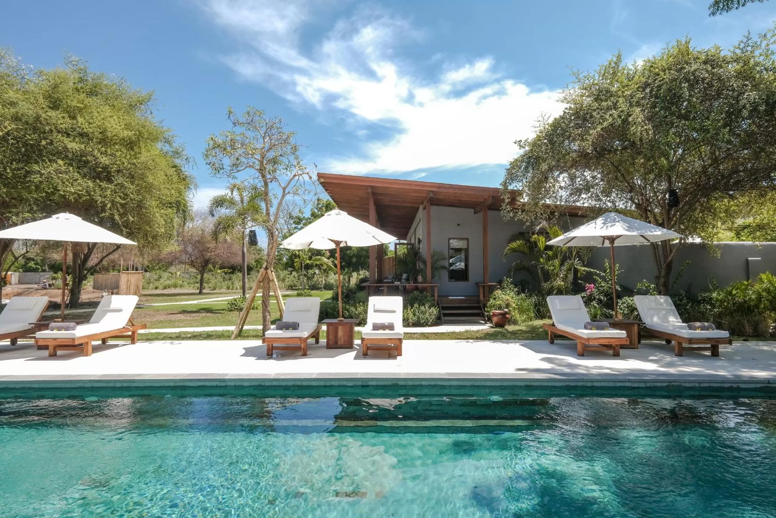 Swimming pool in Pondok Santi Estate