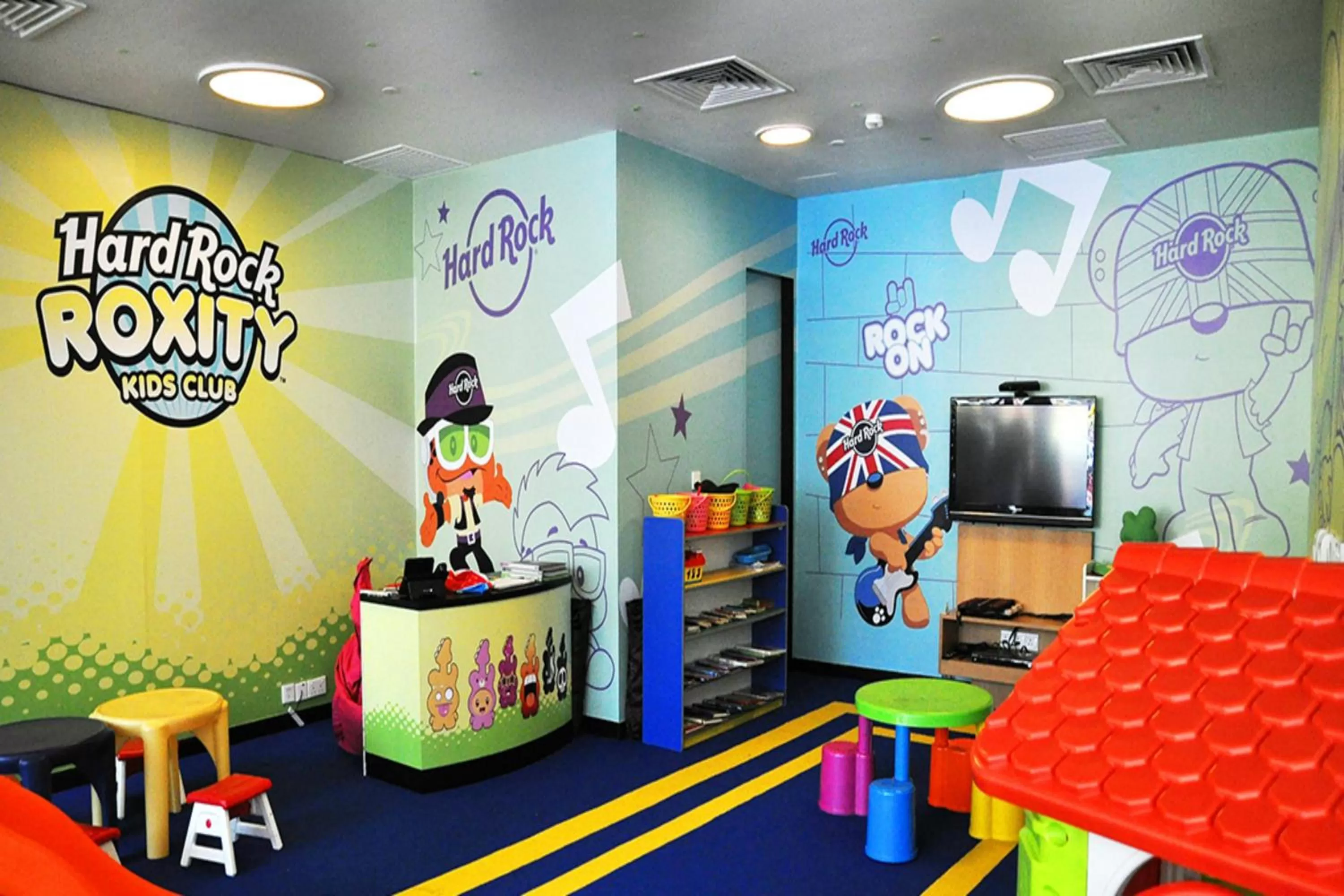 Kids's club in Hard Rock Hotel Penang
