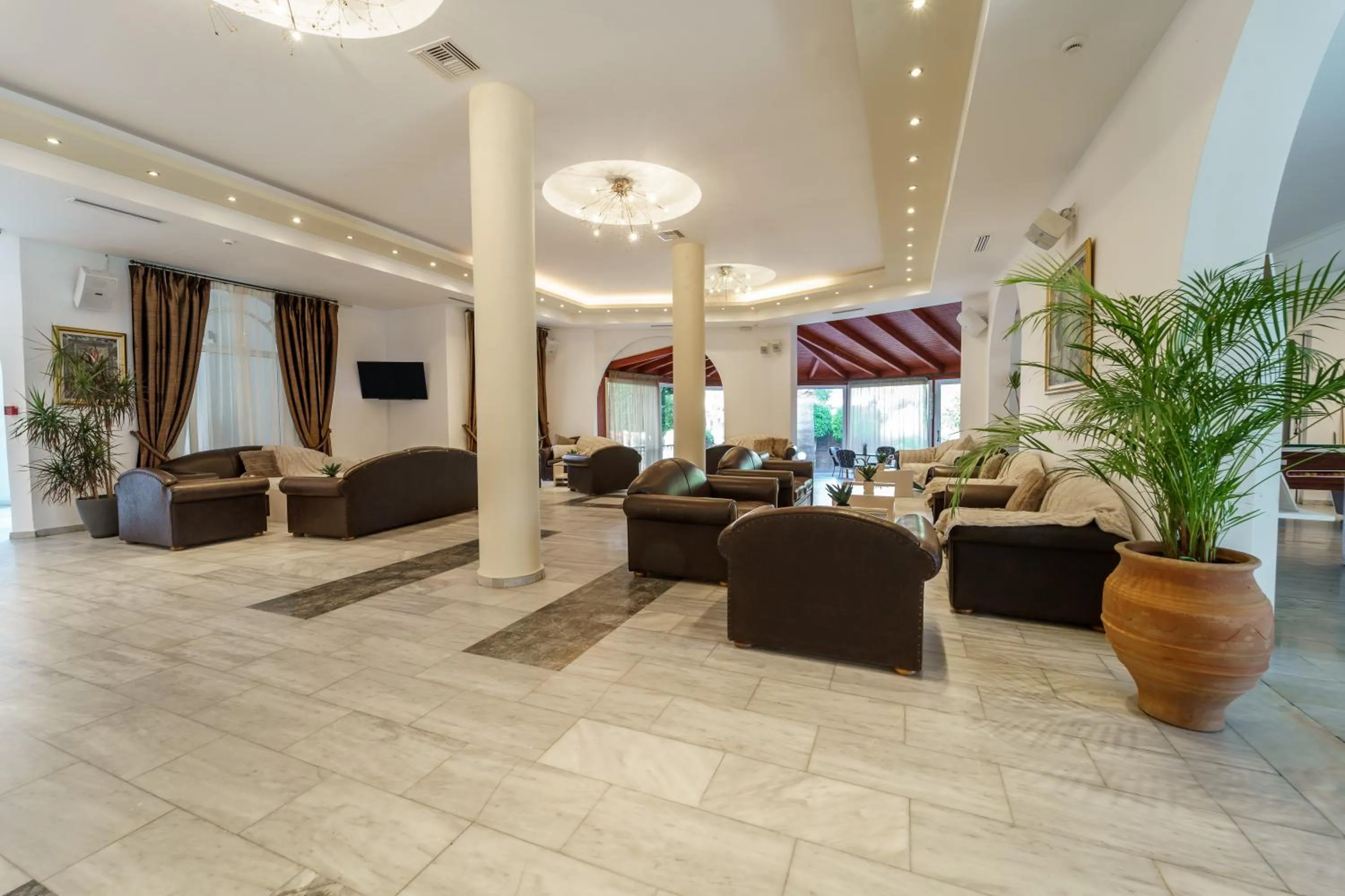 Lobby or reception in Diana Palace Hotel Zakynthos