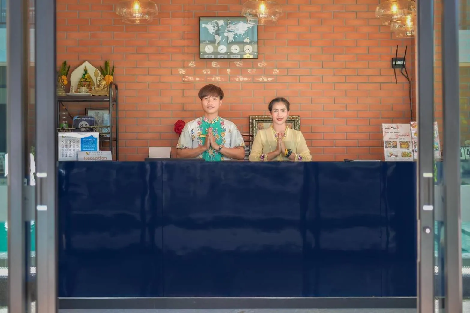 Lobby or reception in Phuket Airport Place