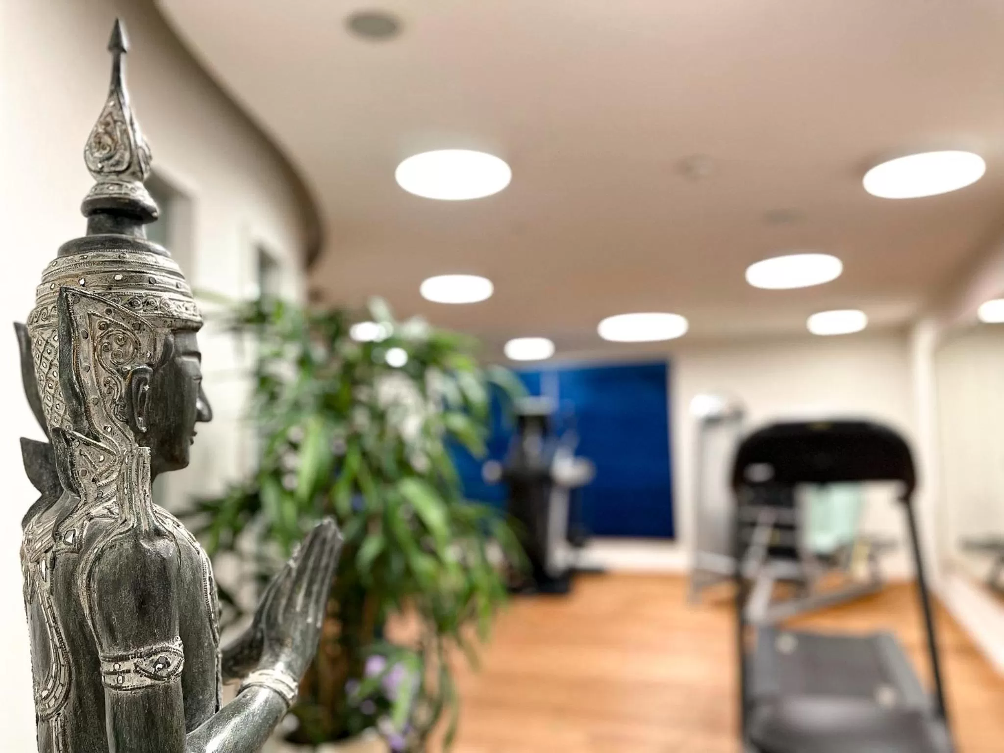 Fitness centre/facilities in Hotel-Restaurant Anne-Sophie