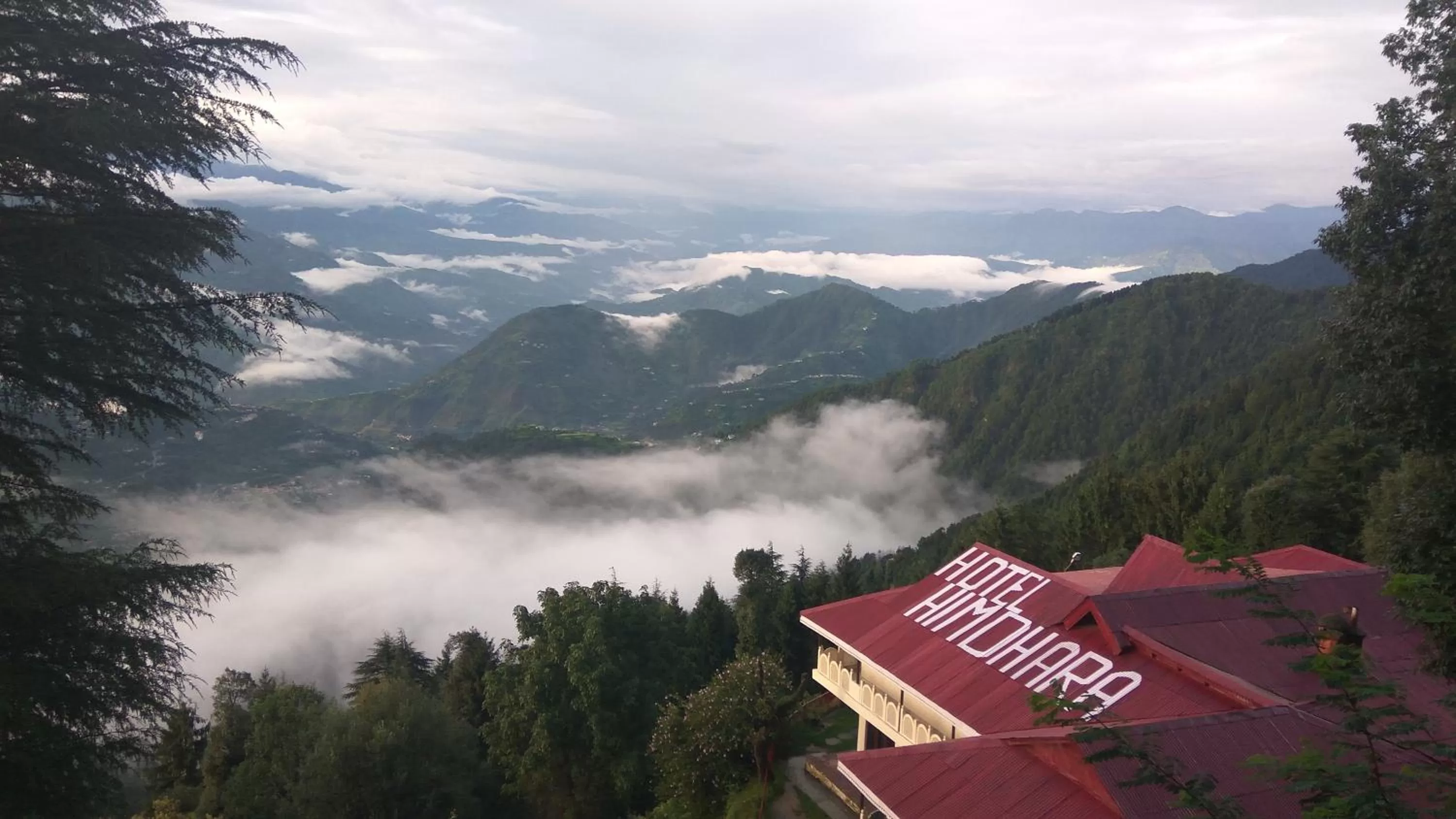 Natural landscape in Hotel Himdhara, Near Mall Road Dalhousie