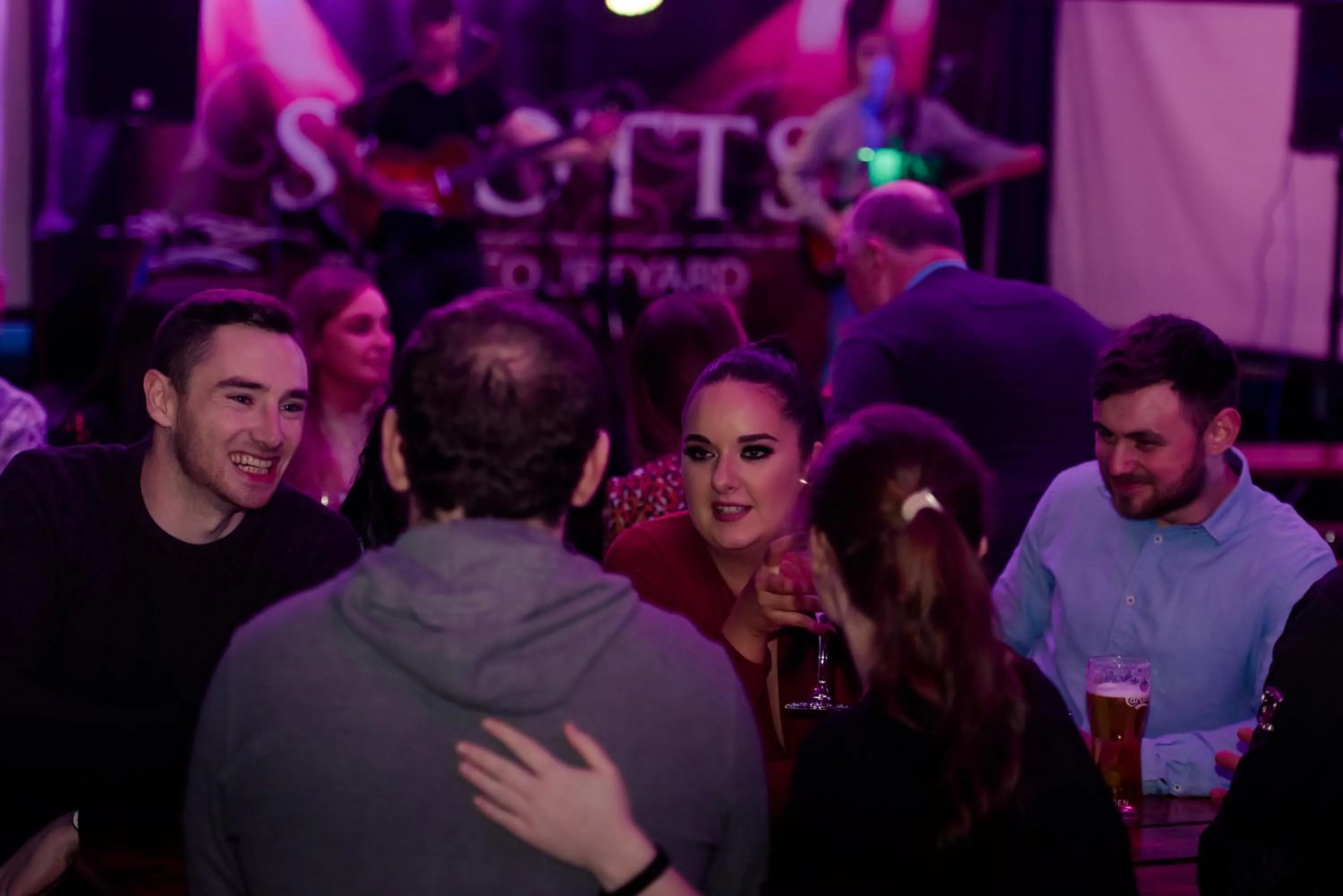 People in Scott's Hotel