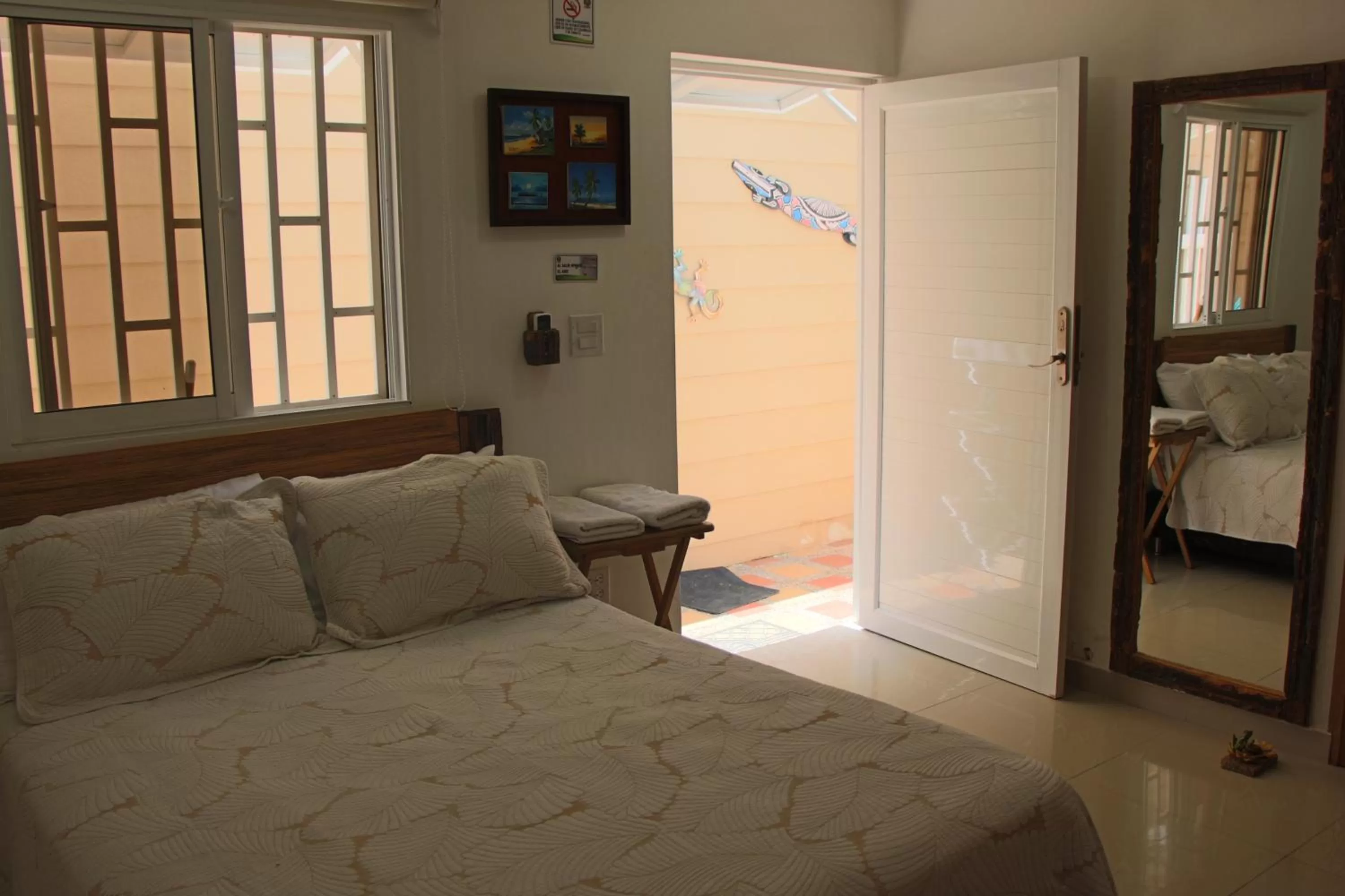 Bed in Hospedaje Solymar Sarie Bay