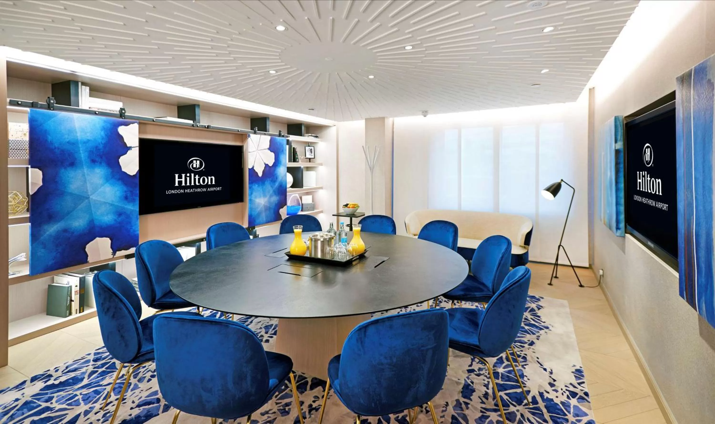 Meeting/conference room in Hilton London Heathrow Airport