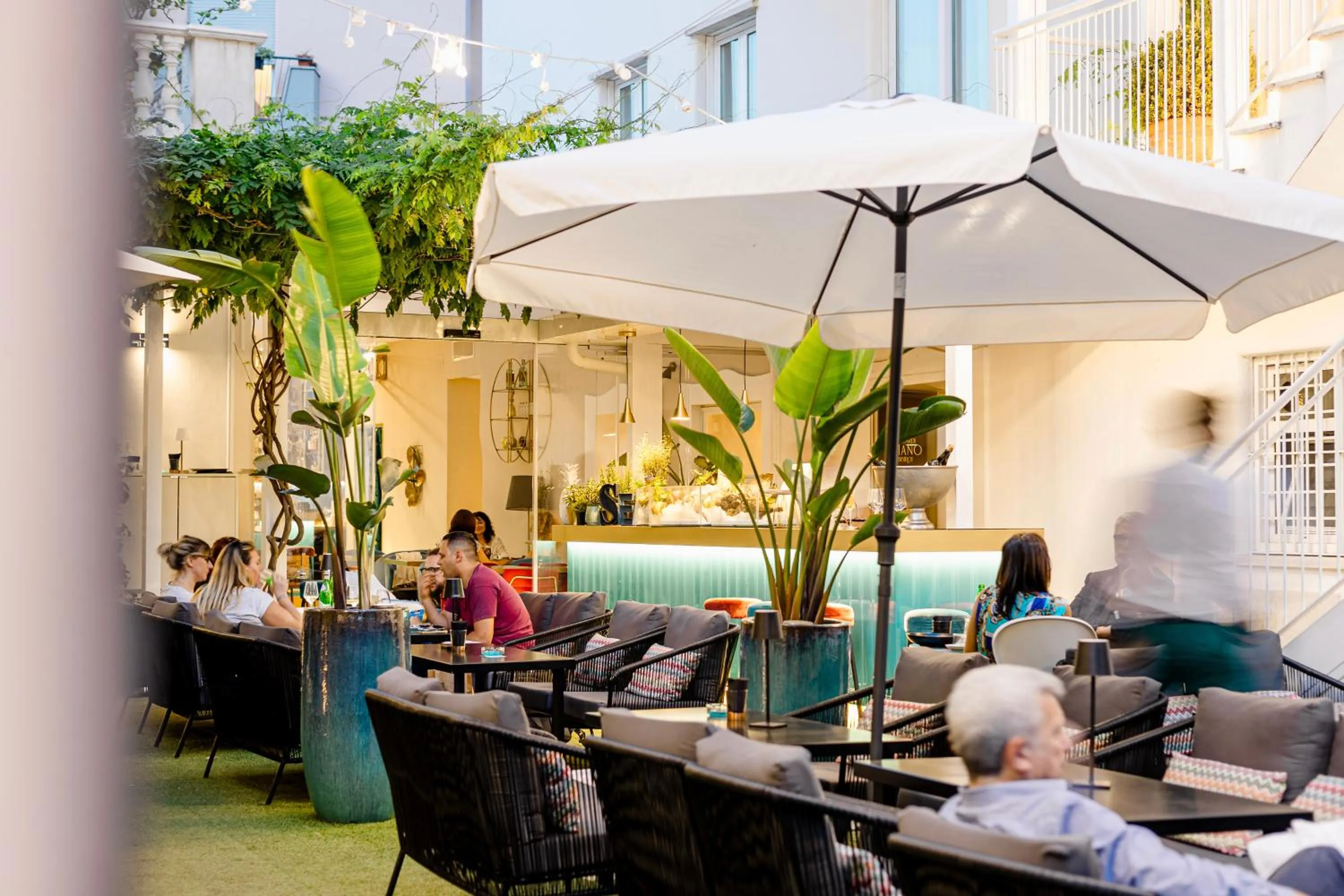 Patio in Villa Zaccardi