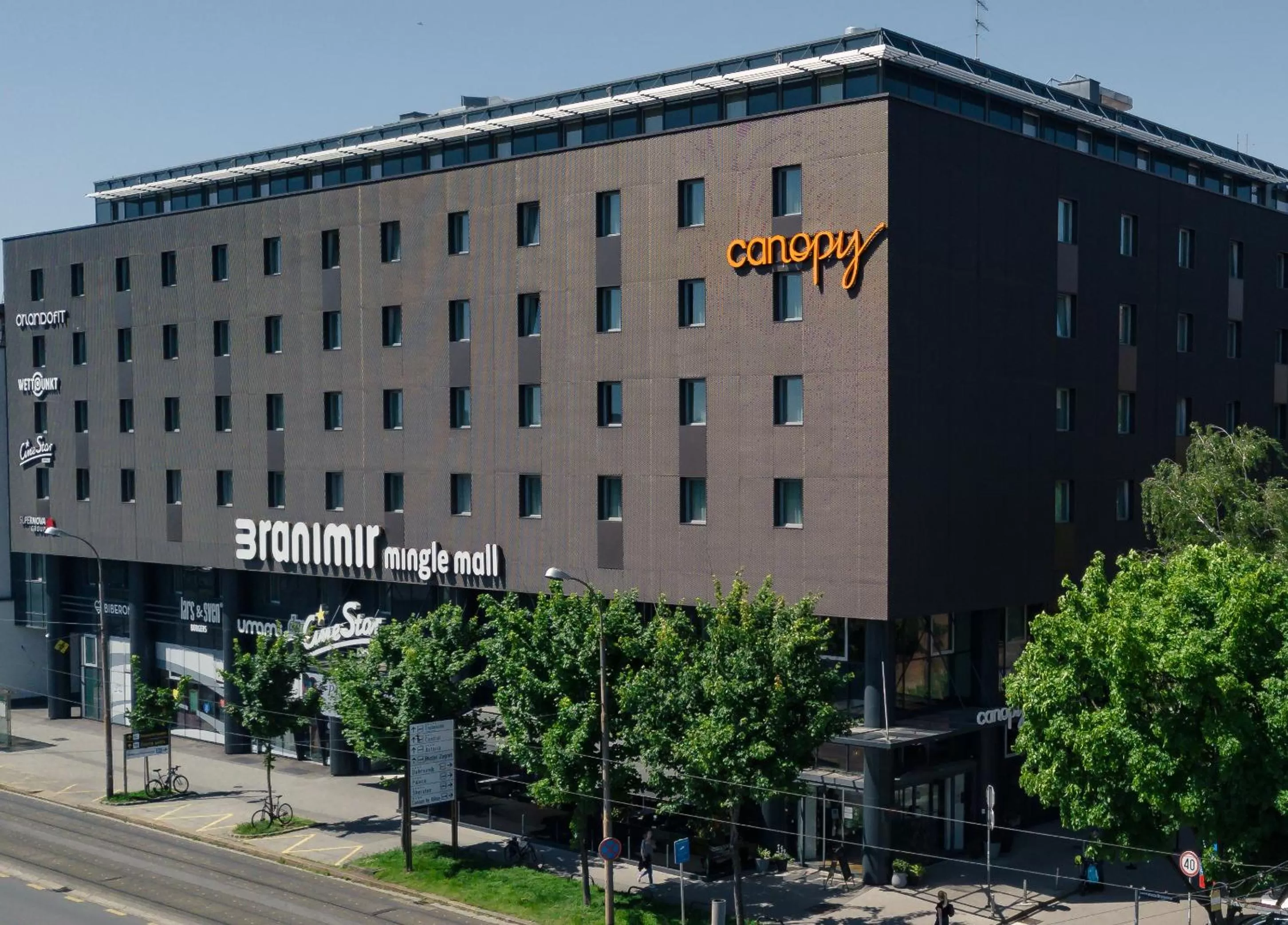 Property building in Canopy by Hilton Zagreb City Centre