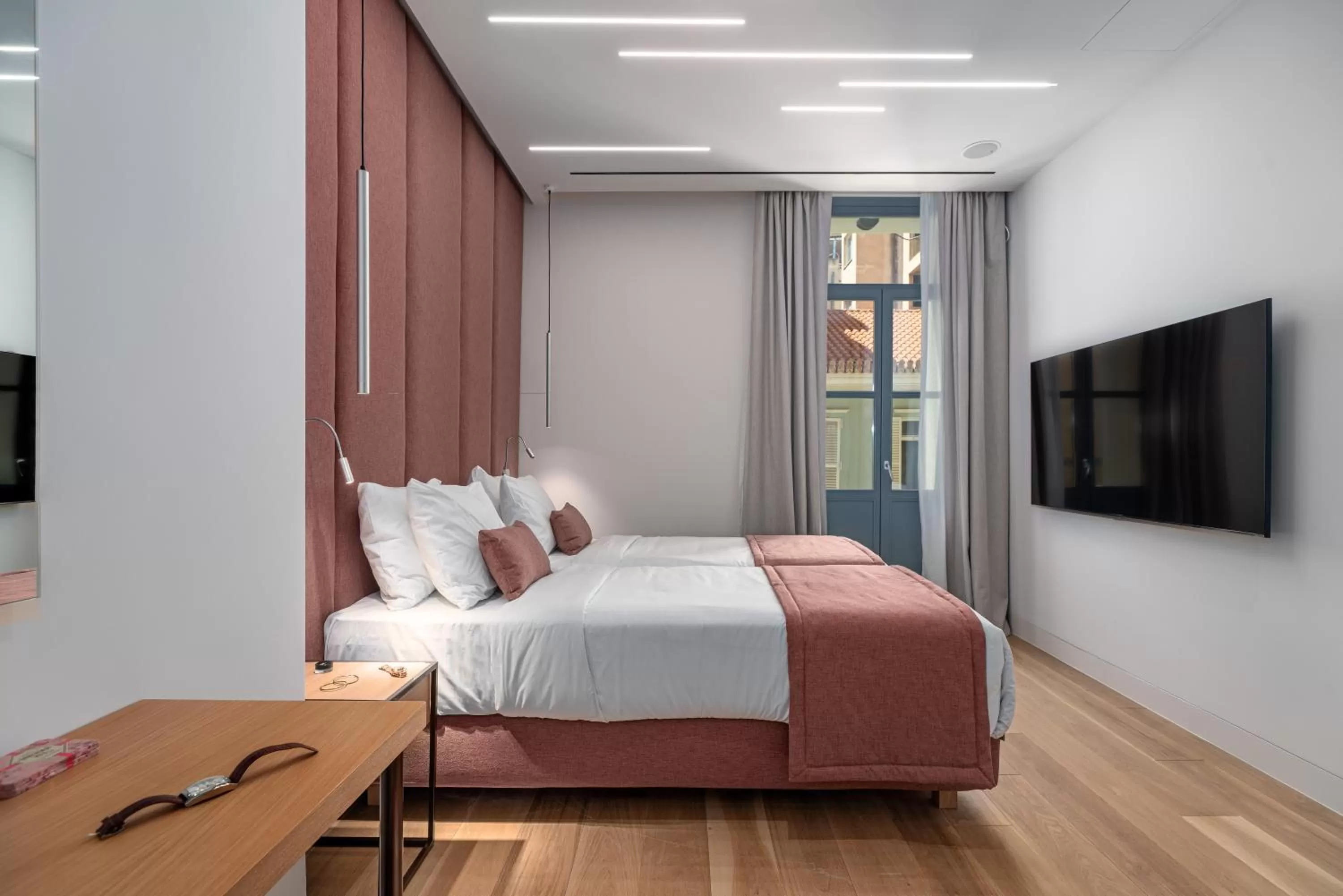 Bedroom, Bed in Hellenic Vibes Smart Hotel