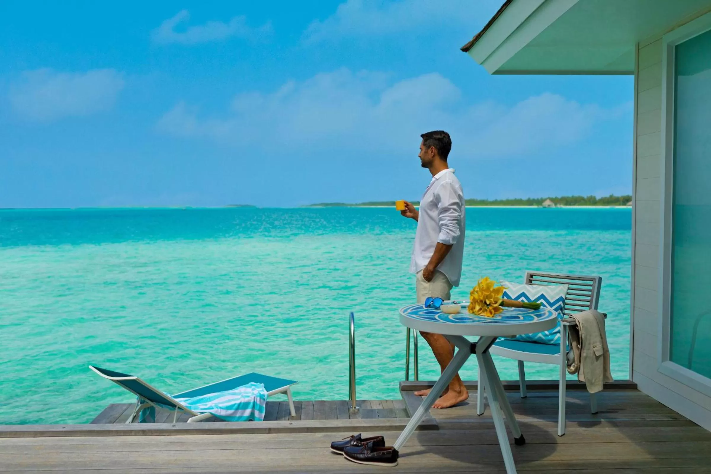 Beach in Kandima Maldives - 50 Percent Off Return Domestic Flights for stays of 4 nights or more between 11th April 2026 to 31st October 2026