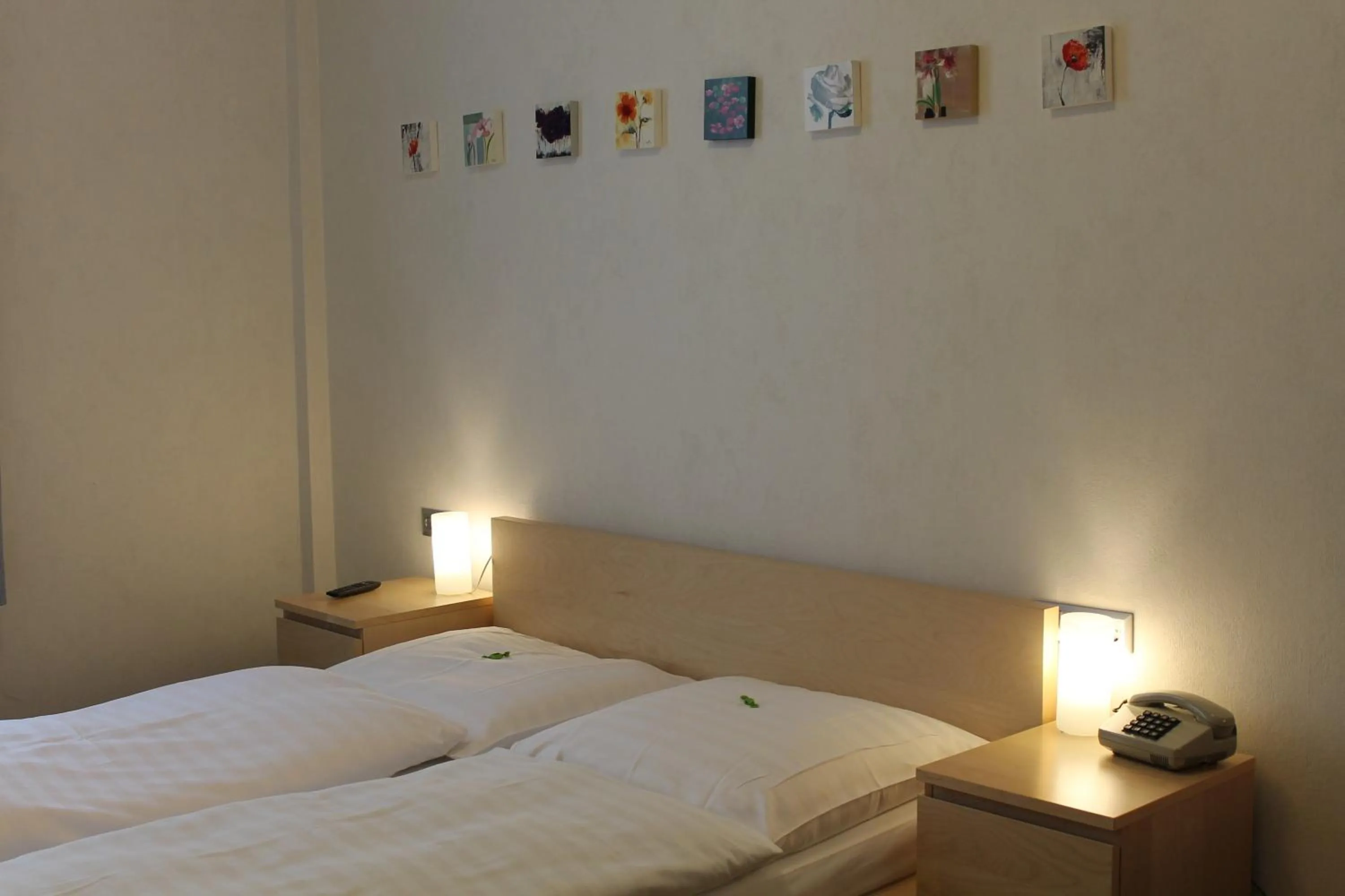 Bed in Hotel Weidenhof