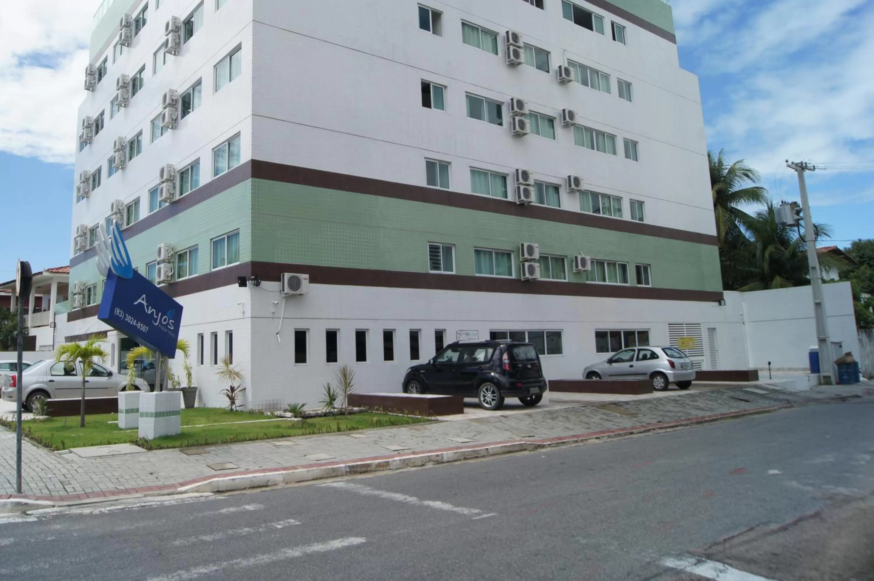 Facade/entrance, Property Building in Anjos Praia Hotel